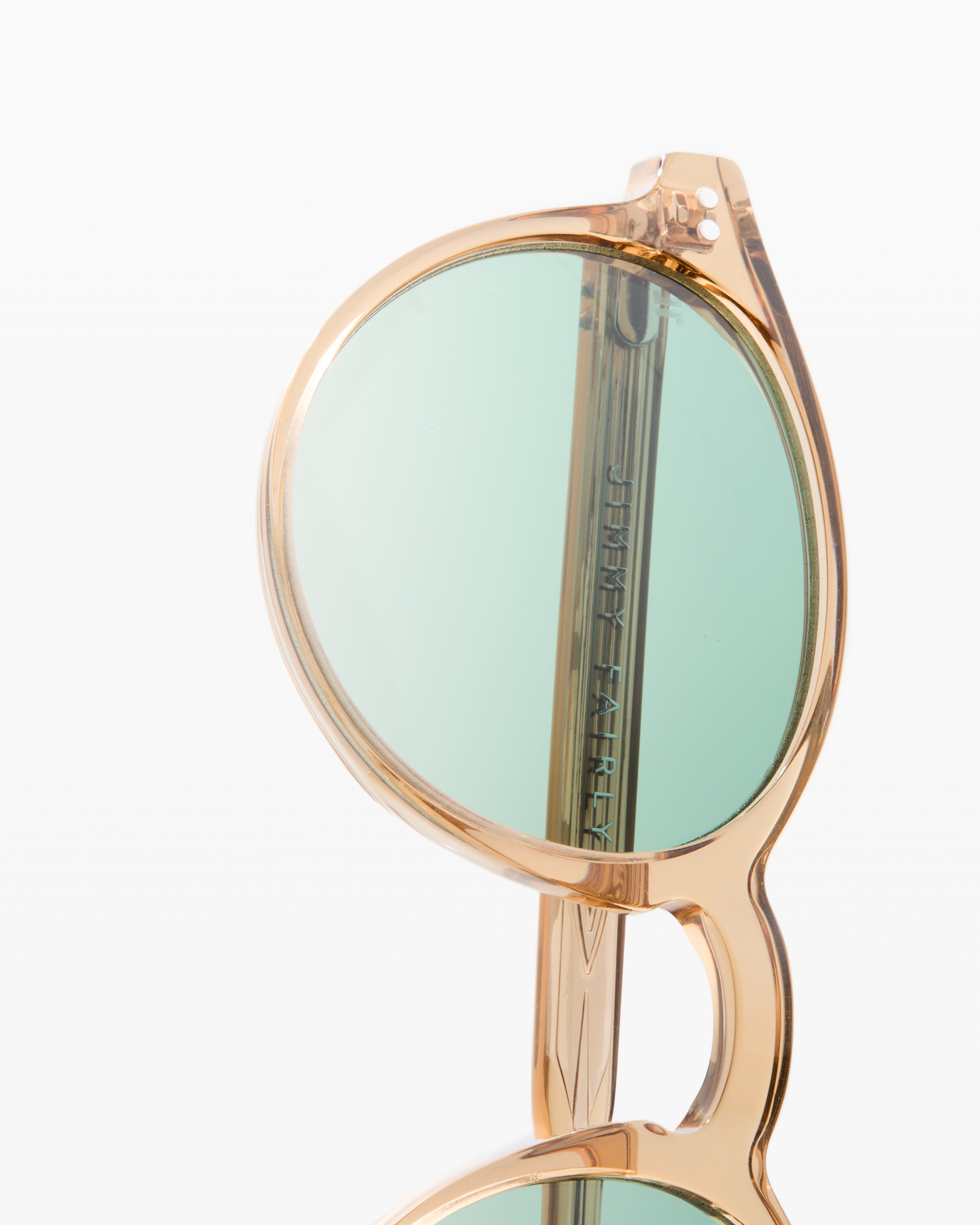 jimmy-fairly-la-cloud-lunettes-de-soleil-ronde-jaune image 2