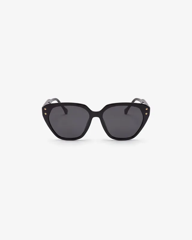 le-petit-lunetier-zeina-noir-lunettes-de-soleil-papillon-ac-tate-noir-mat image 1