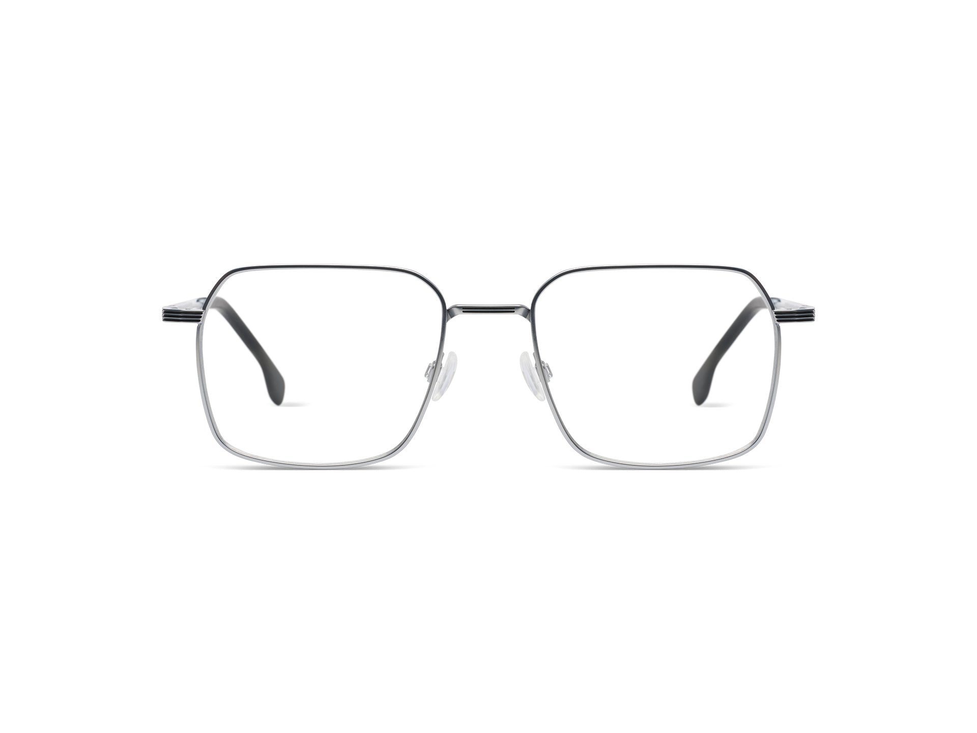 komono-liam-rami-silver-matte-monture-optique-en-titane-japonais image 1