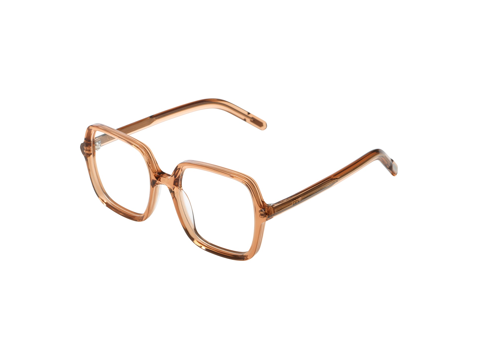 komono-barbara-slims-ros-lunettes-de-vue-carr-es image 2