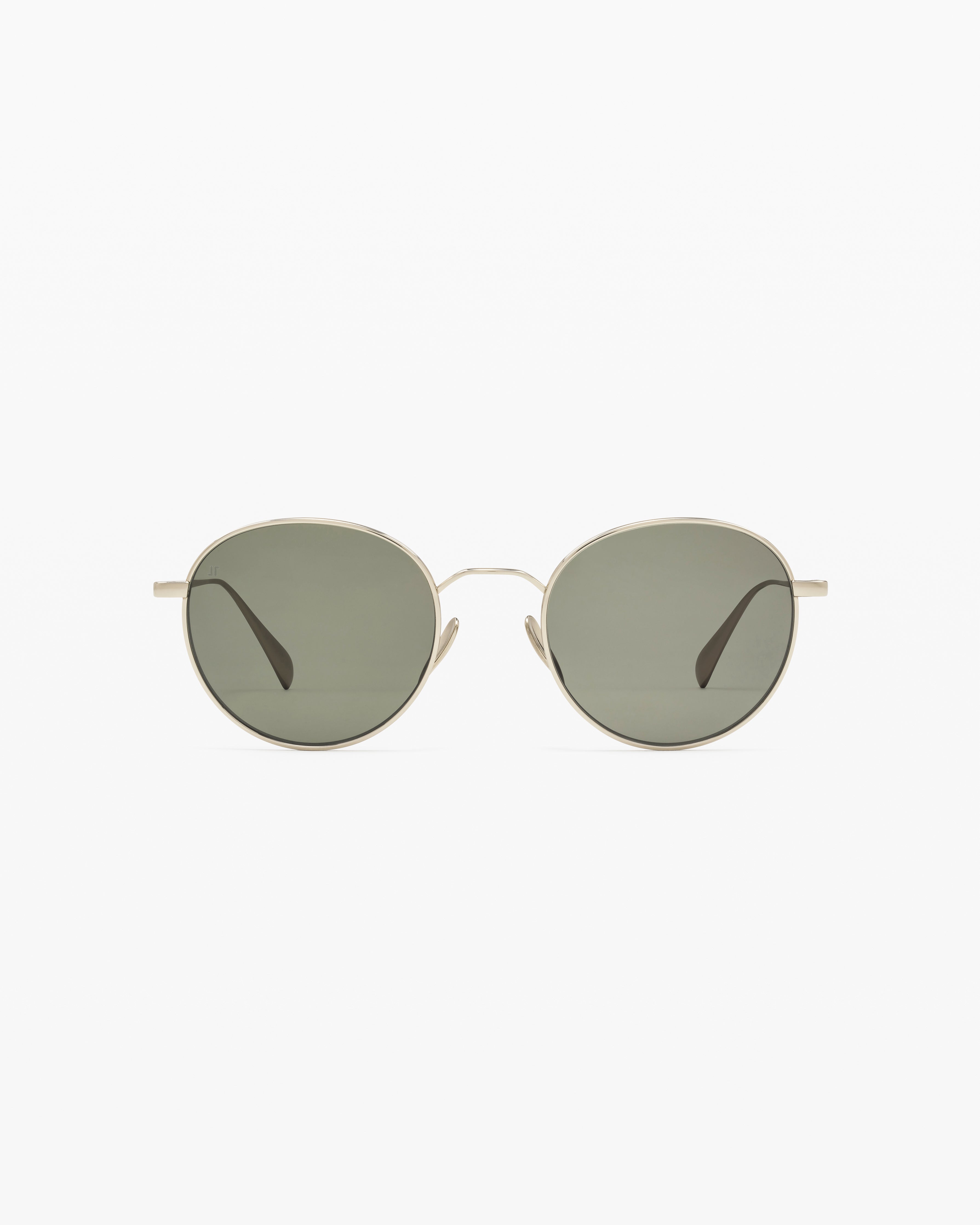 jimmy-fairly-la-benton-lunettes-de-soleil-rondes-en-titane-dor-es-taille-m image 1