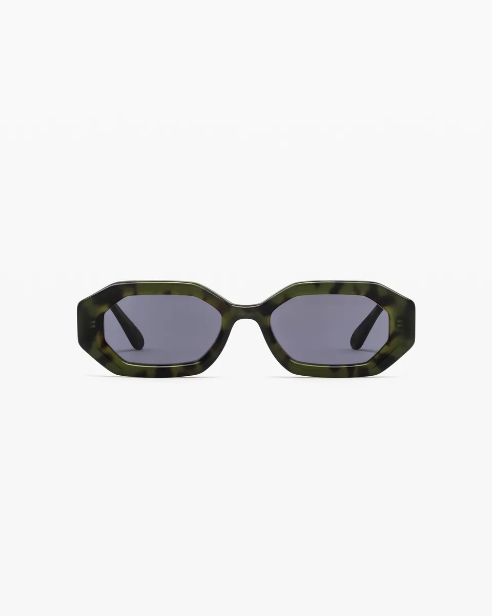 jimmy-fairly-la-bacci-lunettes-de-soleil-rectangulaires-femme-vertes-en-ac-tate- image 1