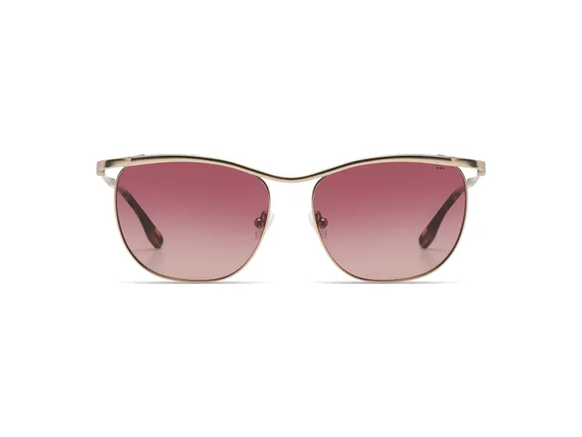 komono-rory-white-gold-matte-lunettes-de-soleil-blanches-mate image 1