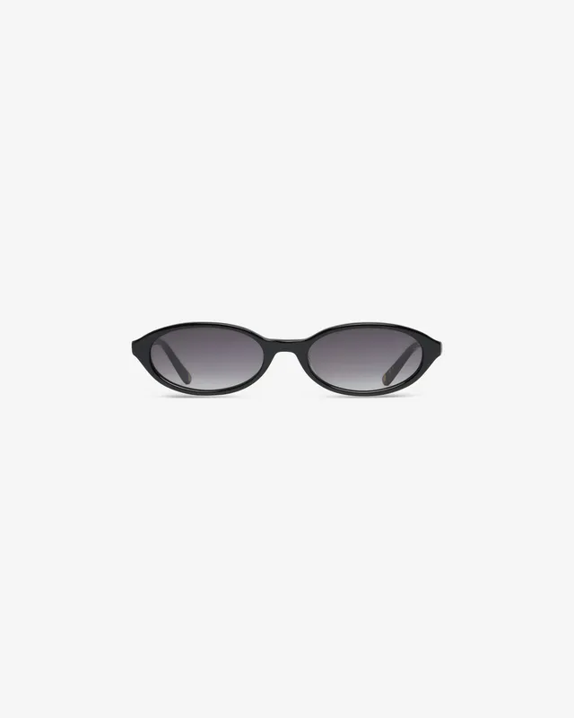 le-petit-lunetier-ashbury-noir-lunettes-de-soleil-ovales-ann-es-90-en-ac-tate-no image 1