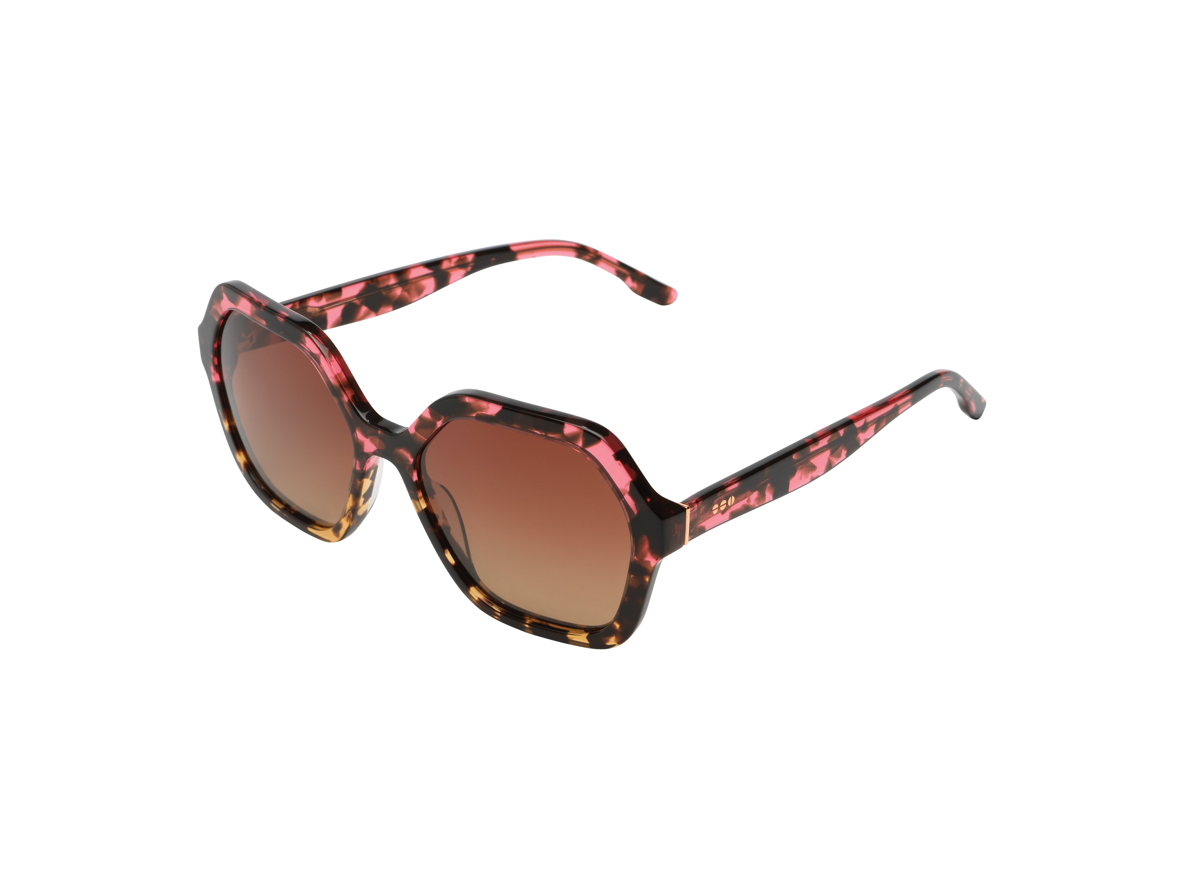 komono-iggy-havana-candy-rose-gold-lunettes-de-soleil-octogonales-polaris-es image 2