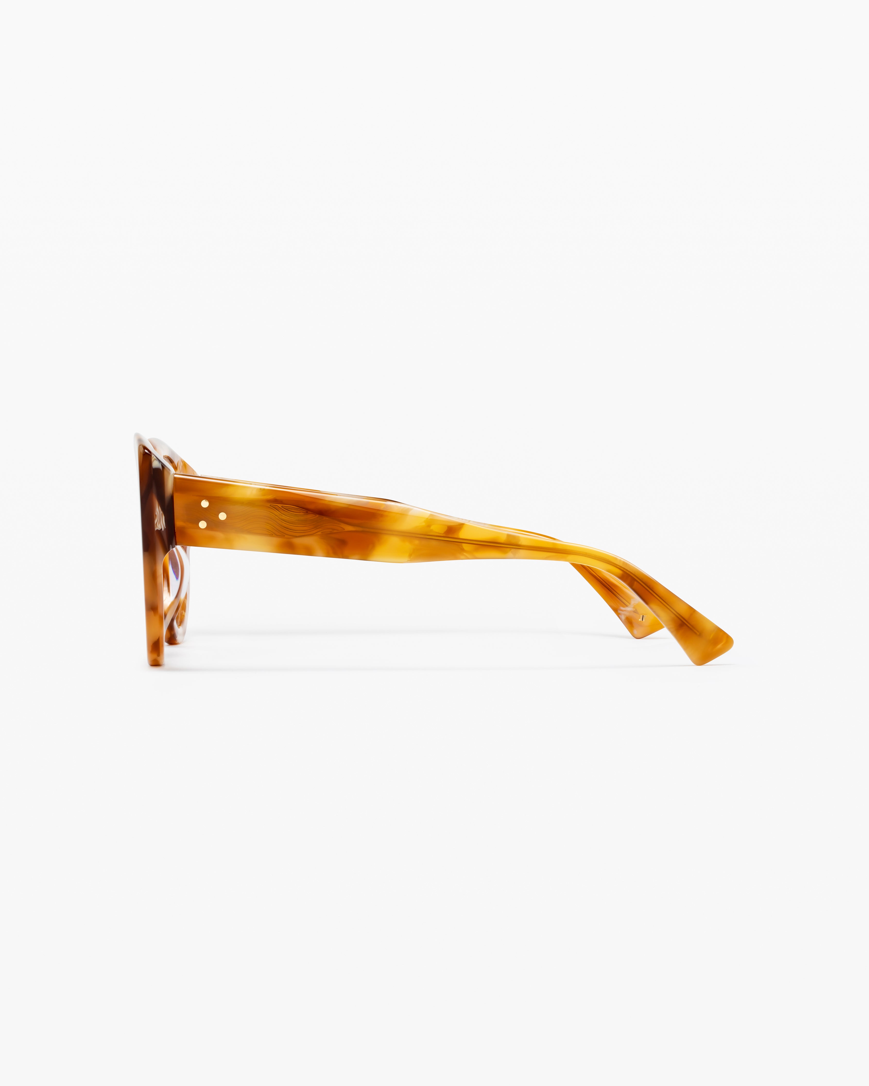 jimmy-fairly-la-rumi-lunettes-de-vue-aviateur-marron-oversize-femme-visage-large image 2