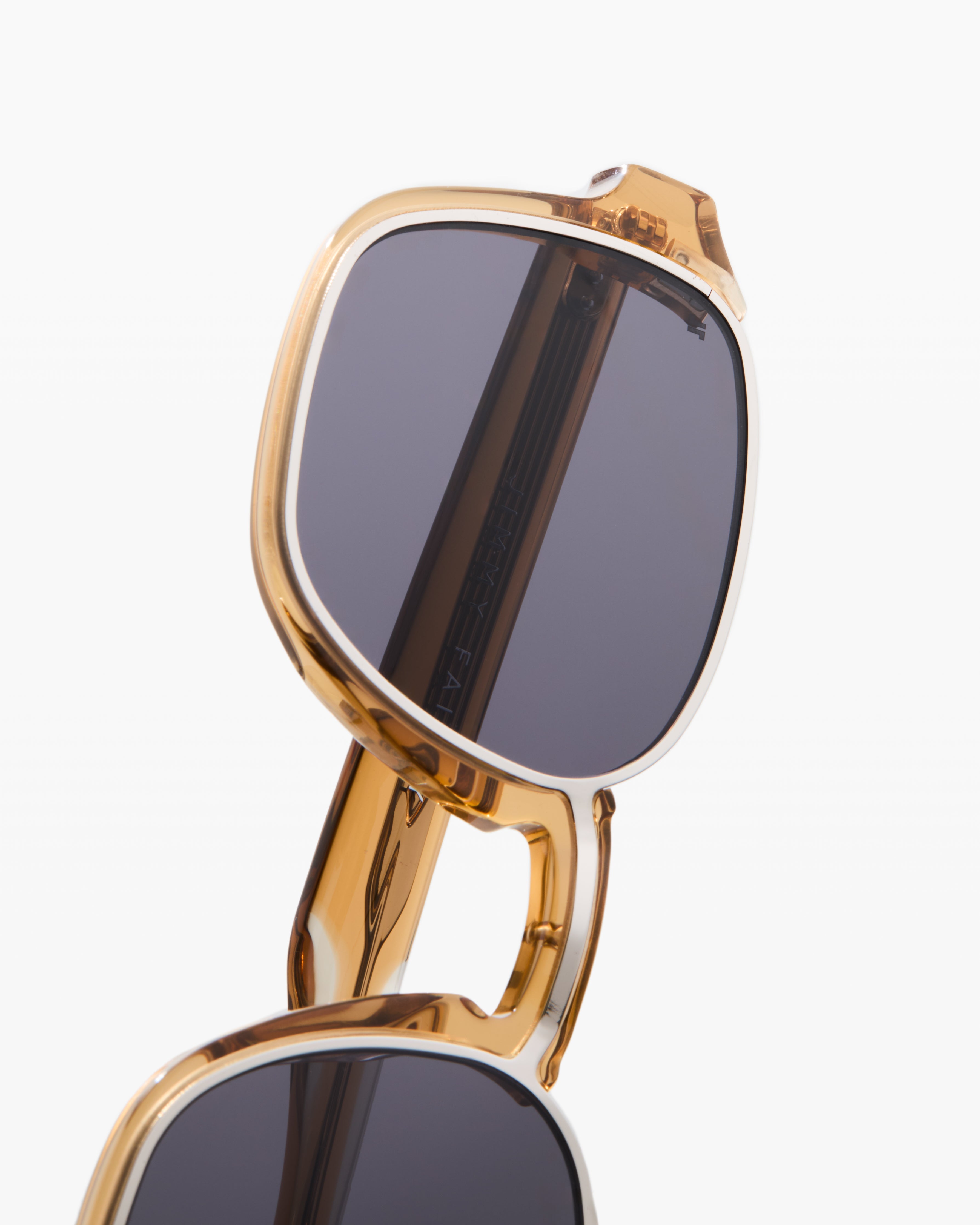 jimmy-fairly-la-ali-lunettes-de-soleil-rectangulaires-jaunes-mixte-ac-tate-et-ac image 2