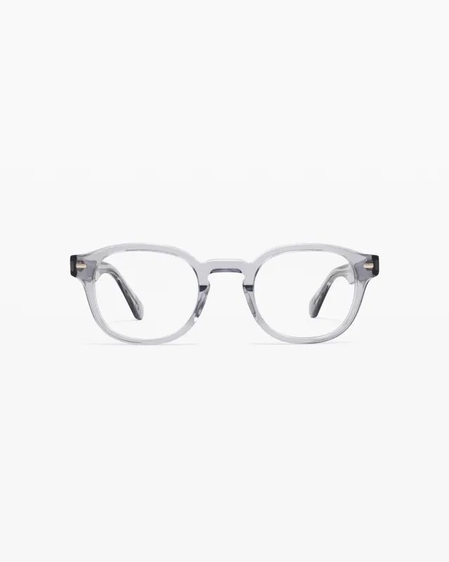 jimmy-fairly-la-fox-l-lunettes-de-vue-rectangulaires-homme-gris-transparent-verr image 1