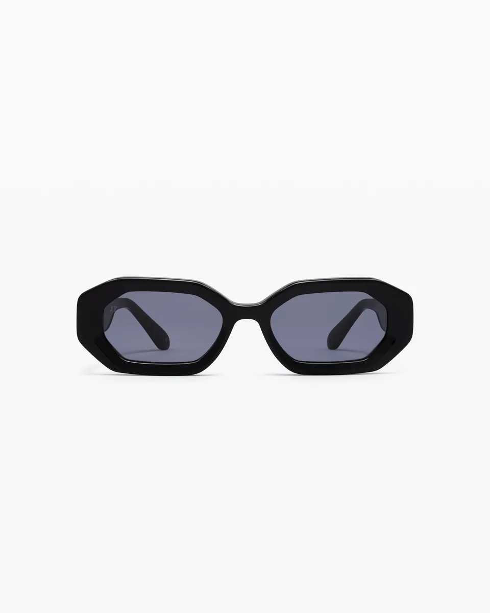 jimmy-fairly-la-bacci-lunettes-de-soleil-rectangulaires-oversize-noires-en-ac-ta image 1