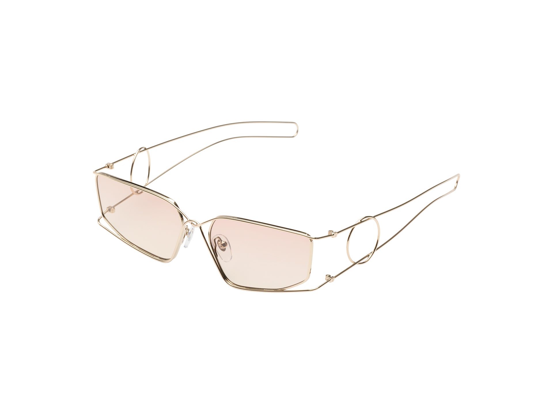 komono-x-gabrielle-szwarcenberg-white-gold-lunettes-de-soleil image 2