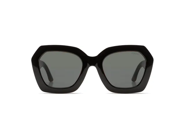 komono-gwen-black-tortoise-lunettes-de-soleil-hexagonales image 1