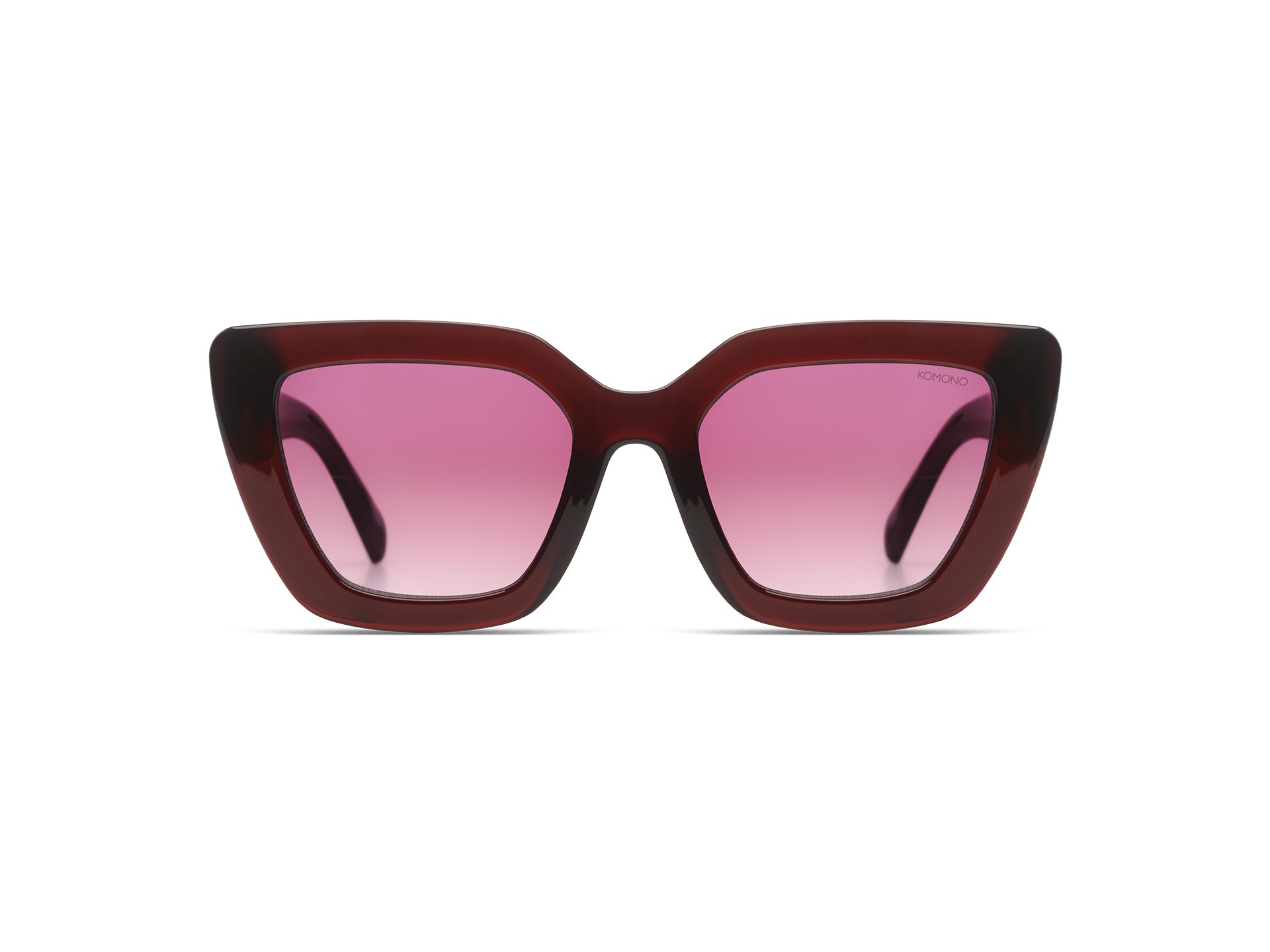 komono-serena-ruby-lunettes-de-soleil-il-de-chat-rouges-audacieuses image 1