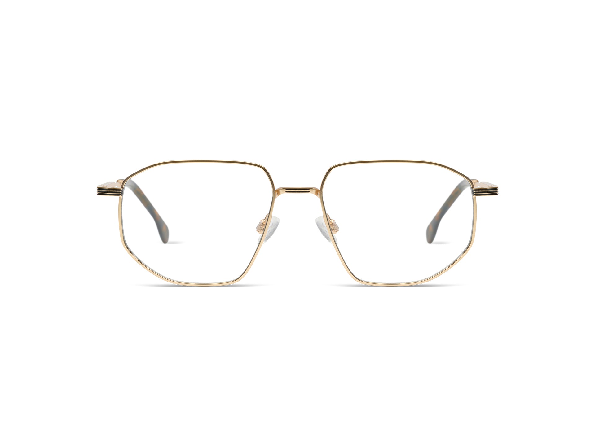komono-ana-axel-gold-giraffe-lunettes-titane-finition-dor-e image 1