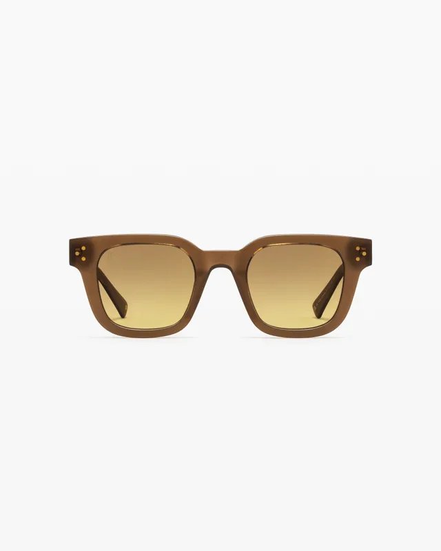 jimmy-fairly-la-chase-lunettes-de-soleil-carr-es-femme-ac-tate-marron-charni-re- image 1