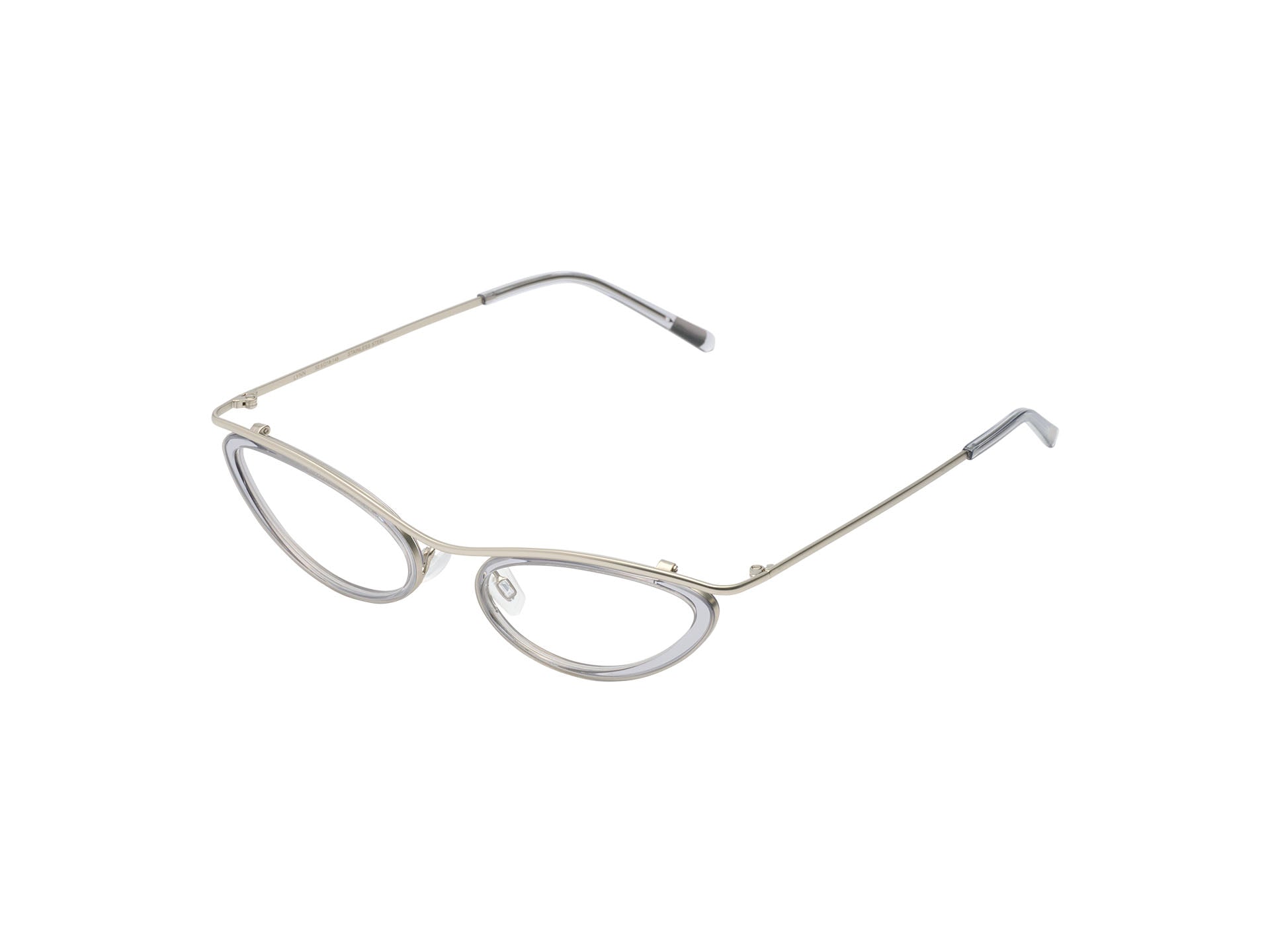 komono-lynn-lunettes-de-vue-silver-shimmer image 2
