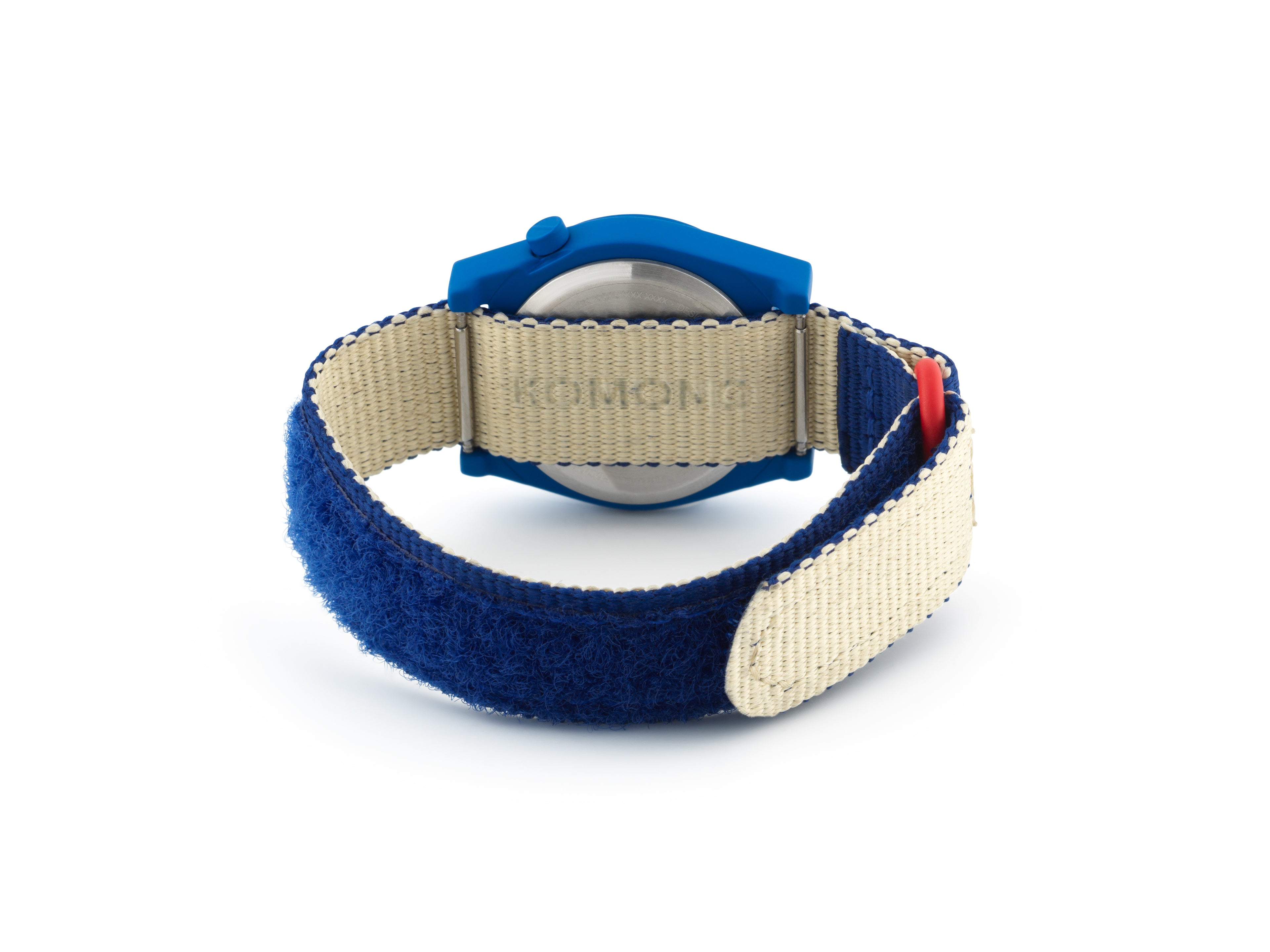 komono-rizzo-marine-triplets-montre-junior-acier-inoxydable-bleue image 2