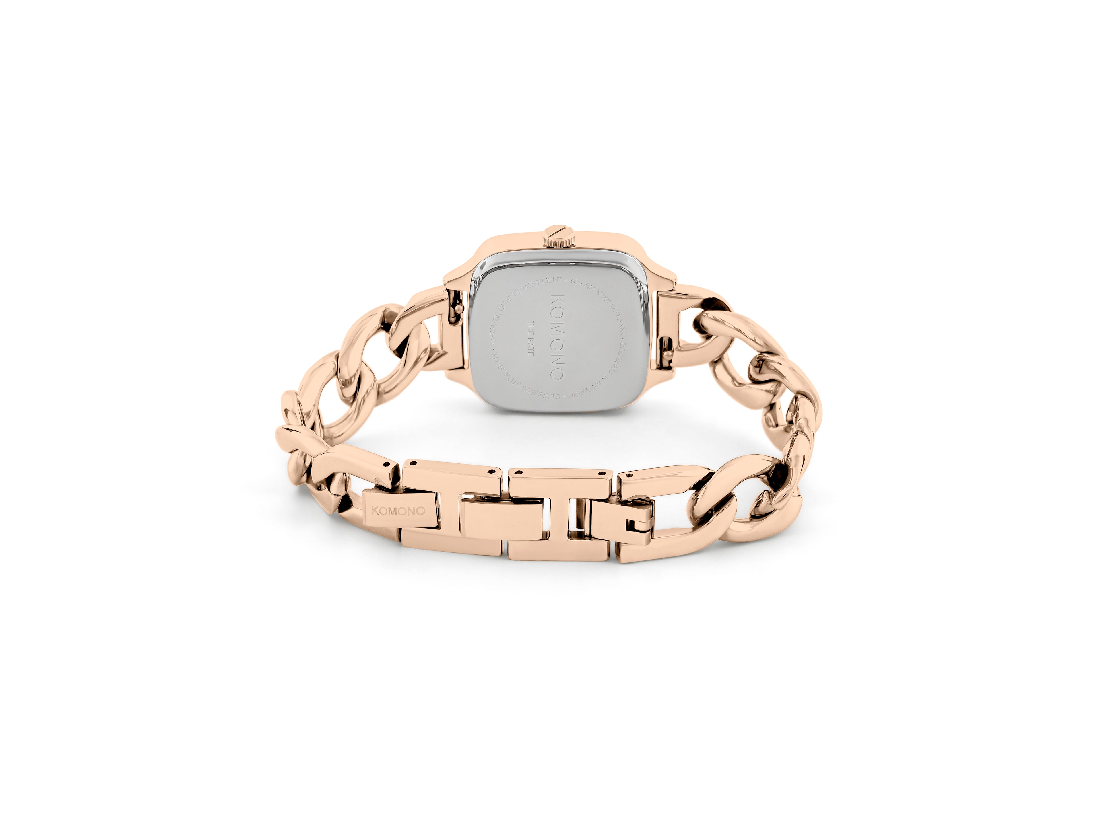 komono-kate-revolt-rose-gold-montre-acier-maille-c-ble image 3
