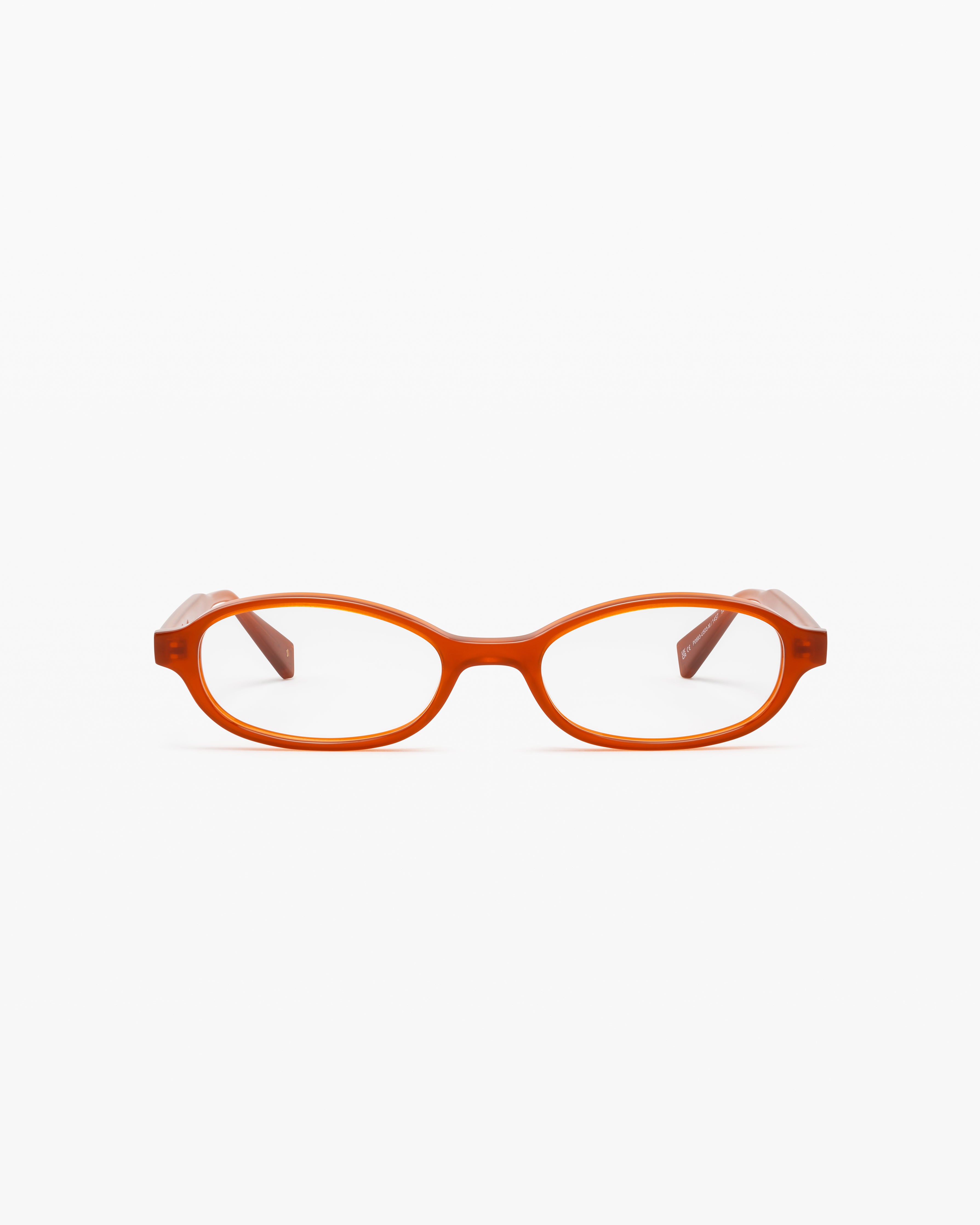 jimmy-fairly-la-kiva-lunettes-de-vue-ovales-en-ac-tate-de-cellulose-orange-taill image 1
