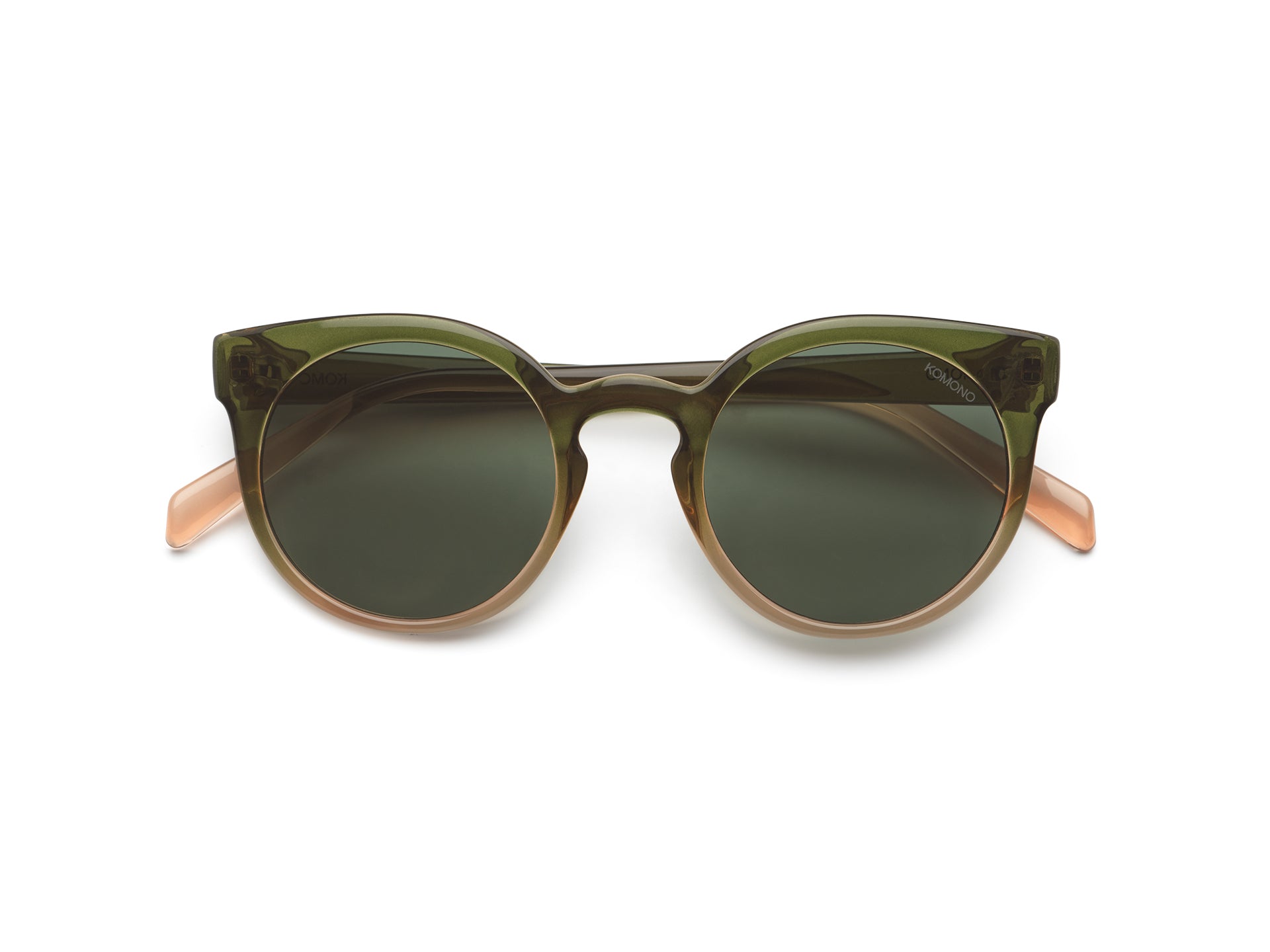komono-lulu-pacific-sunset-lunettes-de-soleil-il-de-chat-verres-ronds-nylon-bio- image 1