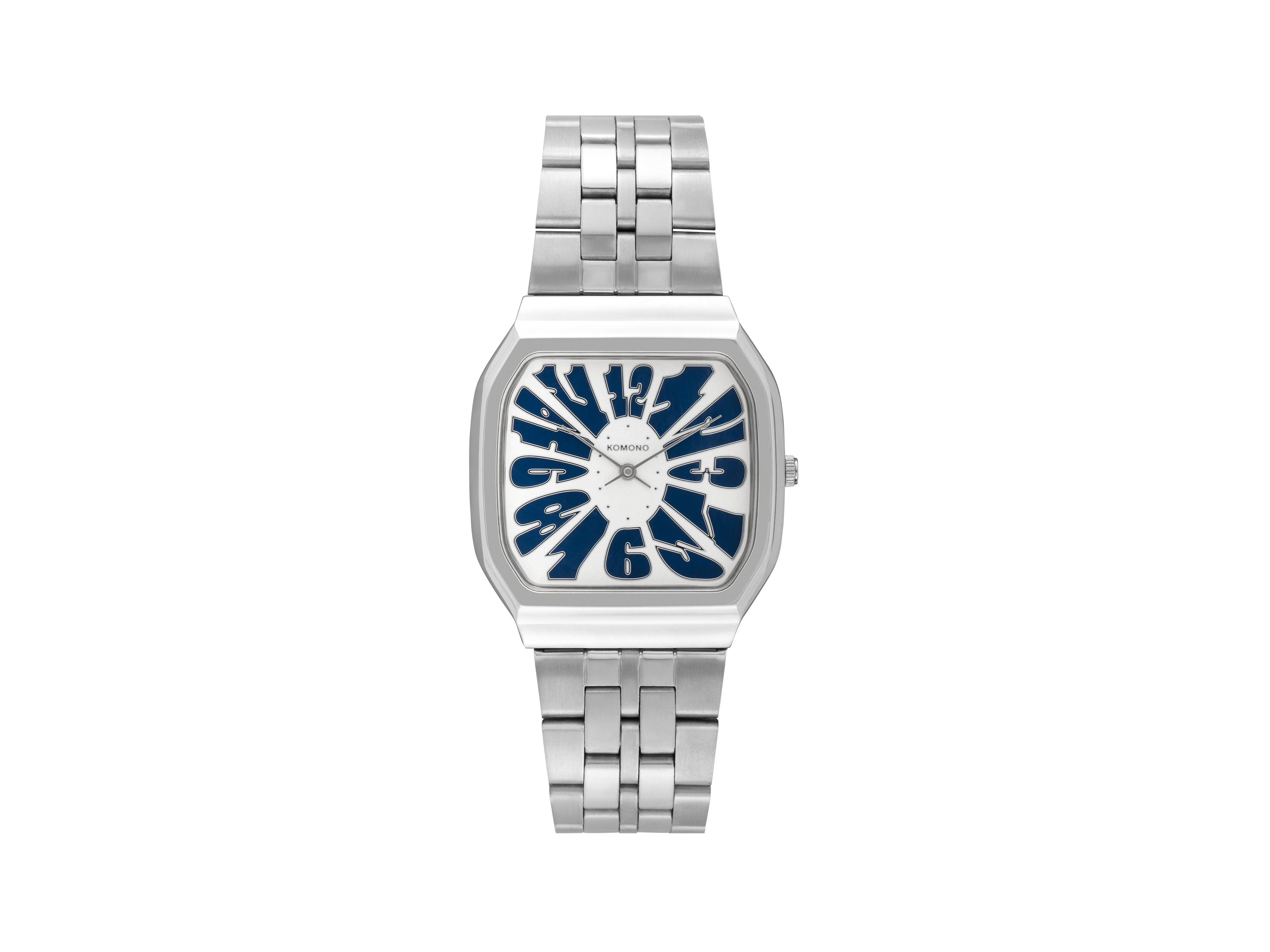 komono-max-montre-flower-silver-moon-blue image 1