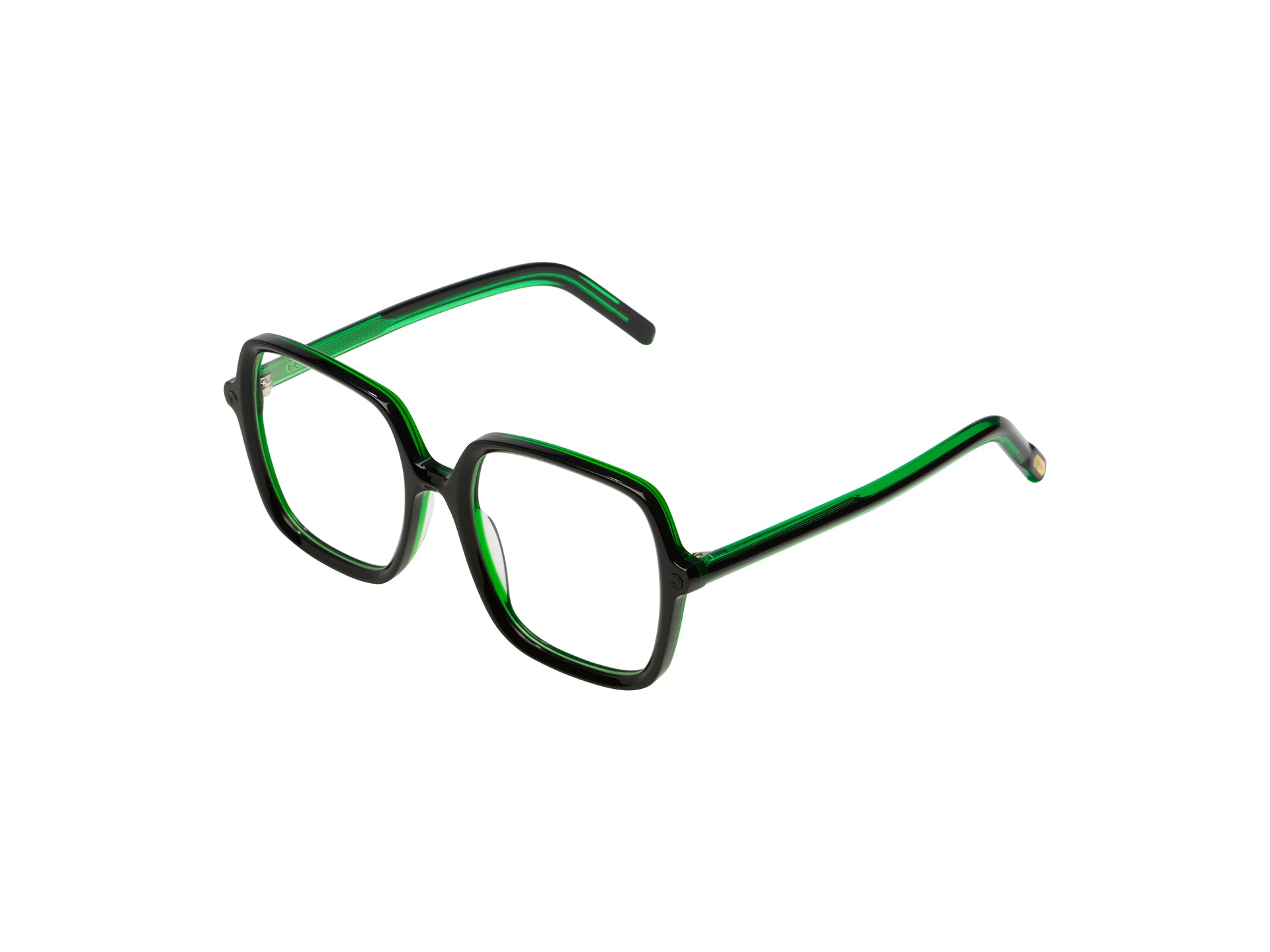 komono-barbara-black-green-lunettes-carr-es-oversize image 2