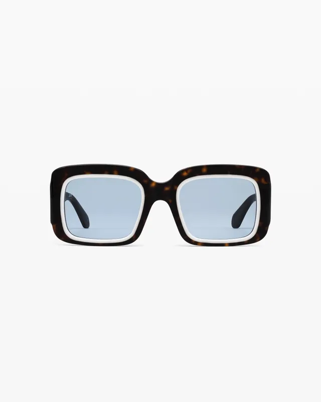 jimmy-fairly-la-gioia-lunettes-de-soleil-rectangulaires-oversize-en-ac-tate-de-c image 1