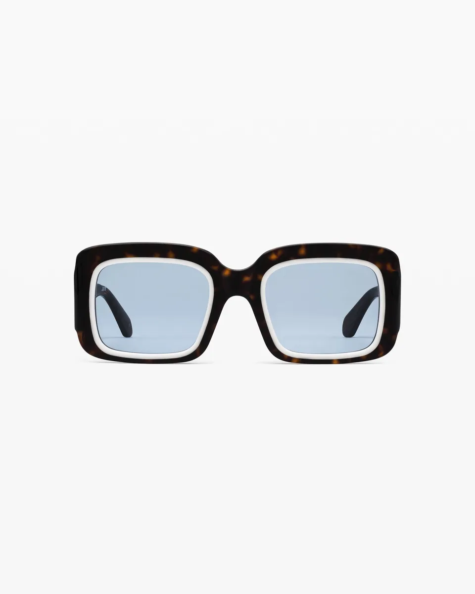 jimmy-fairly-la-gioia-lunettes-de-soleil-rectangulaires-oversize-en-ac-tate-de-c image 1