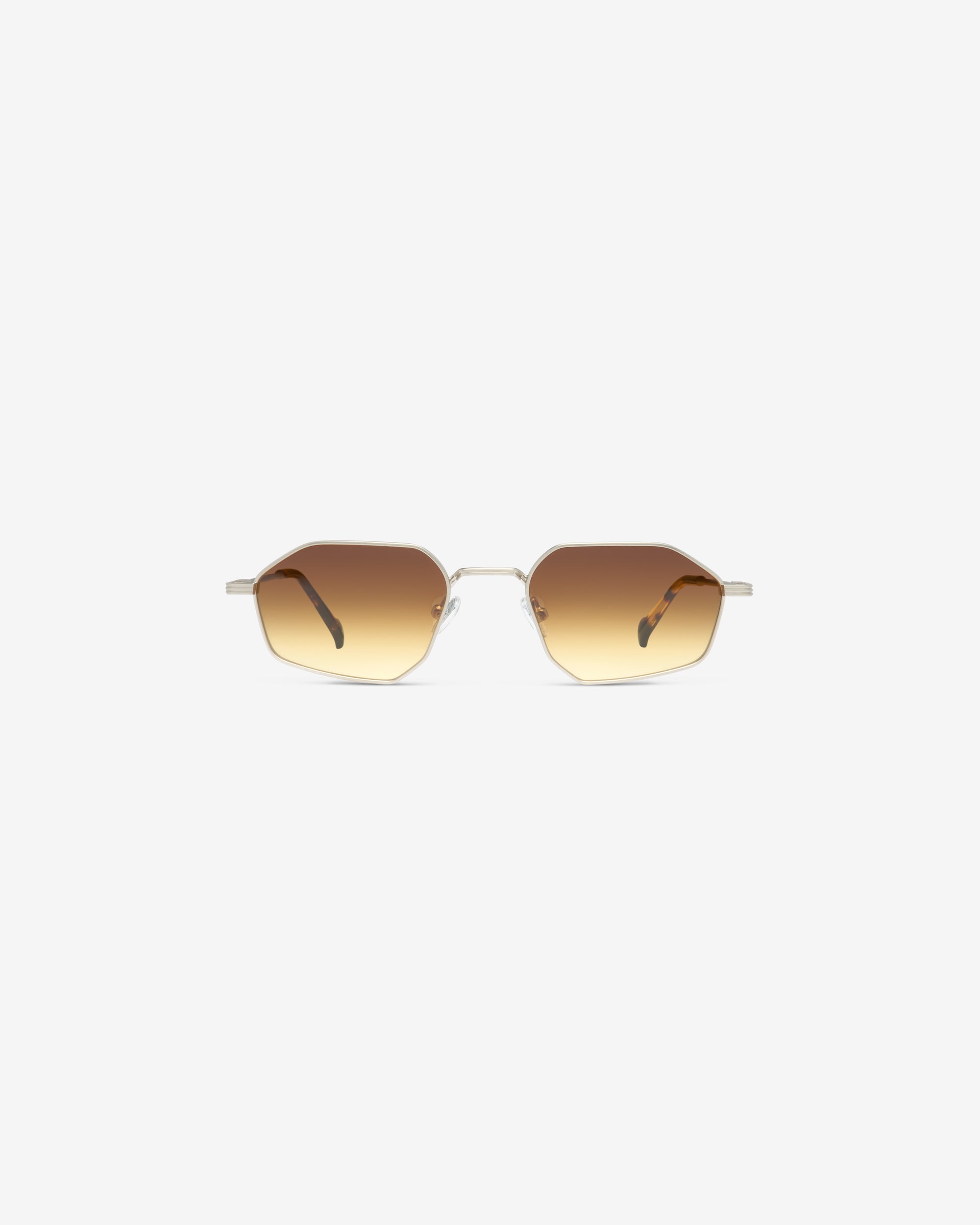 le-petit-lunetier-sam-silver-lunettes-de-soleil-hexagonales-m-tal-argent image 1