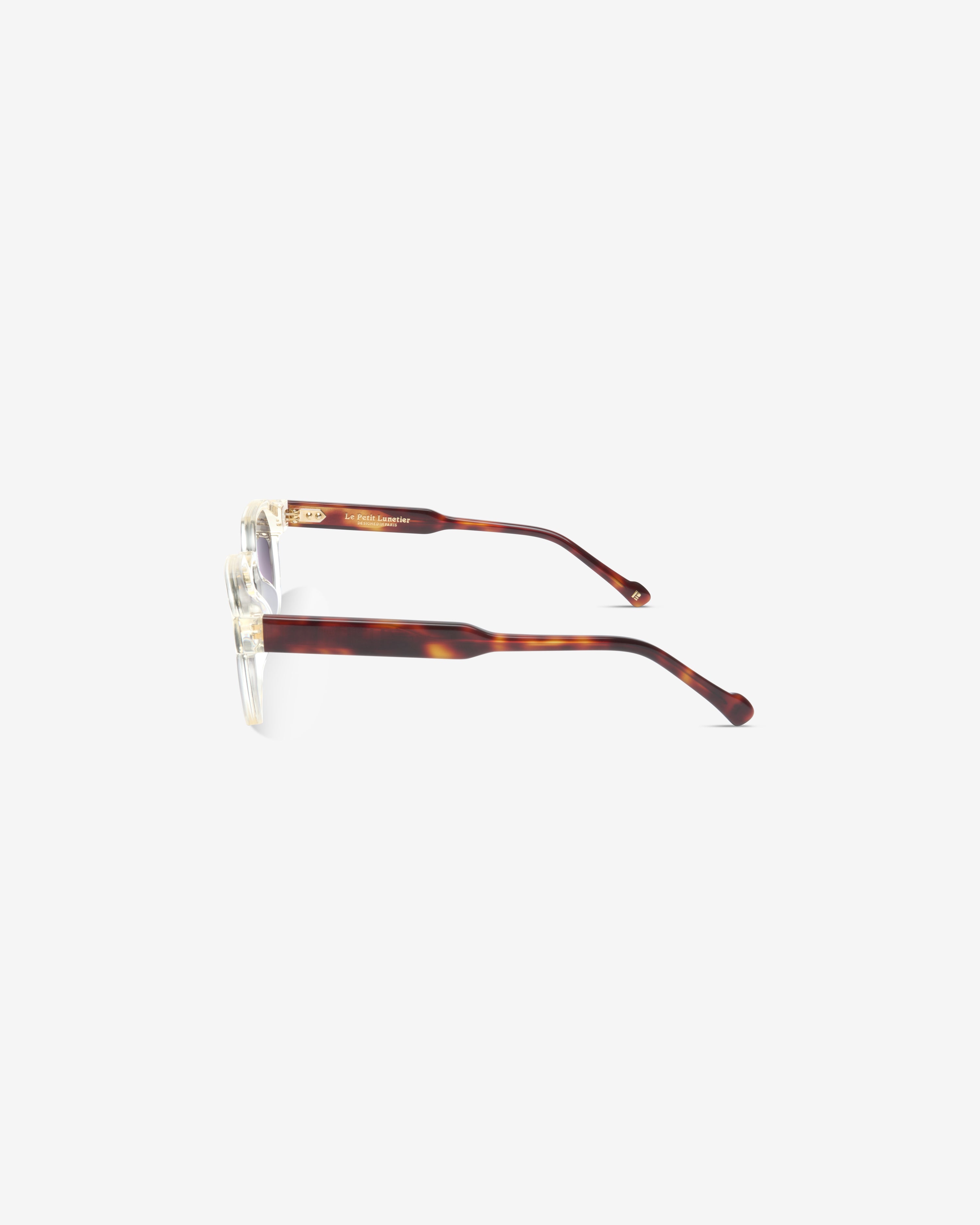 le-petit-lunetier-cole-transparent-lunettes-de-soleil-r-tro-en-ac-tate-transpare image 7