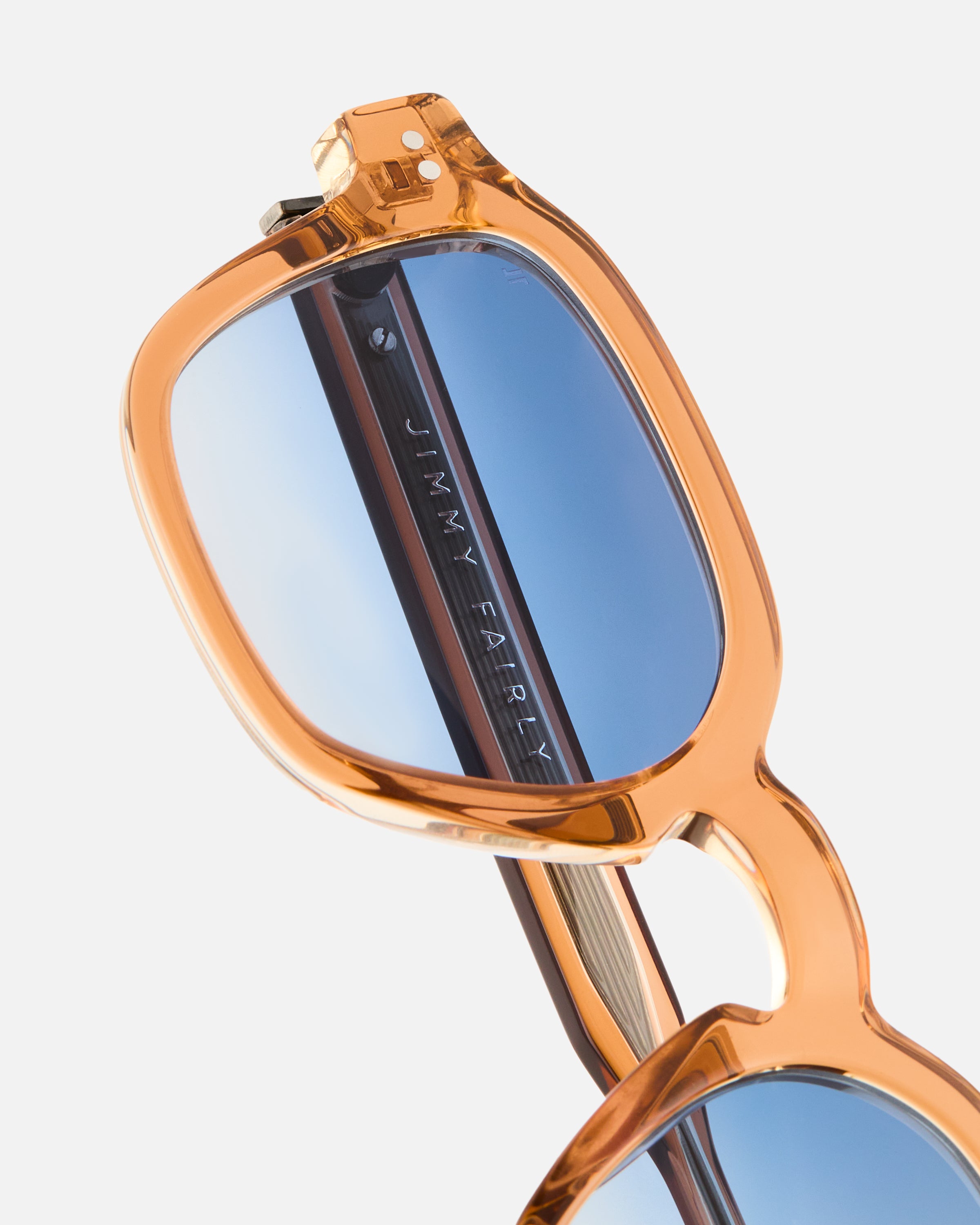 jimmy-fairly-la-seb-lunettes-de-soleil-homme-hexagonale-marron image 3