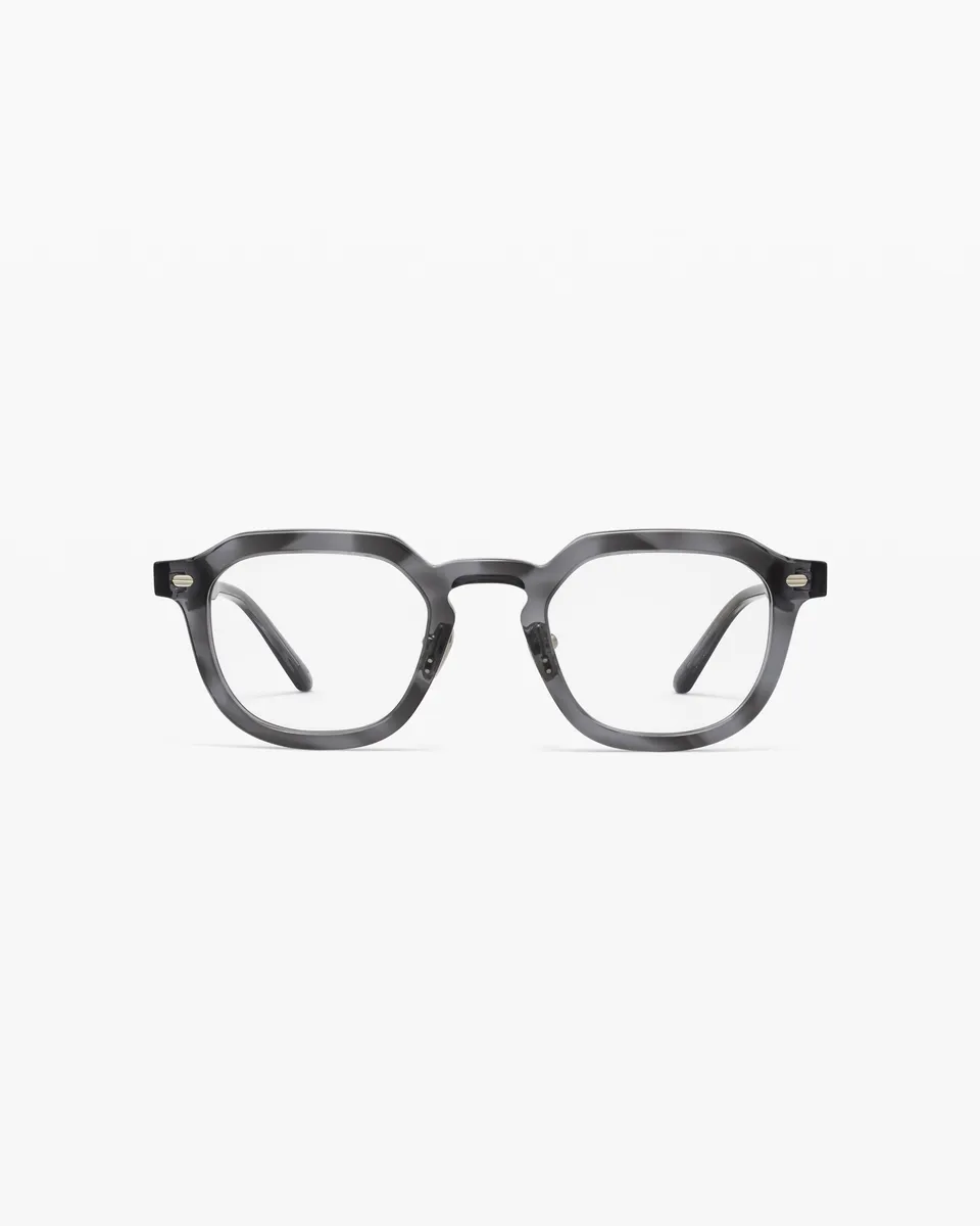 jimmy-fairly-la-ortis-lunettes-de-vue-rectangulaires-grises-en-ac-tate image 1