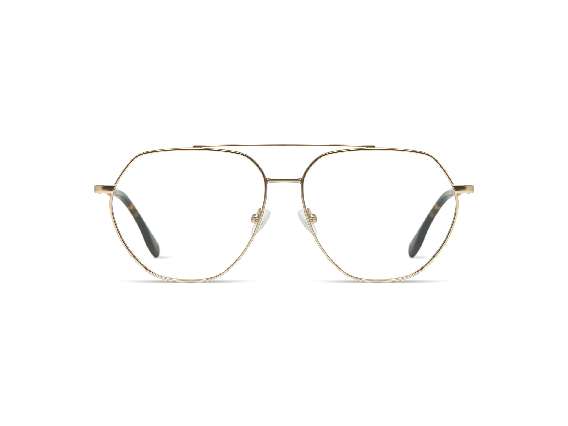 komono-marlowe-white-gold-matte-lunettes-de-vue-matty-finition-mate image 1