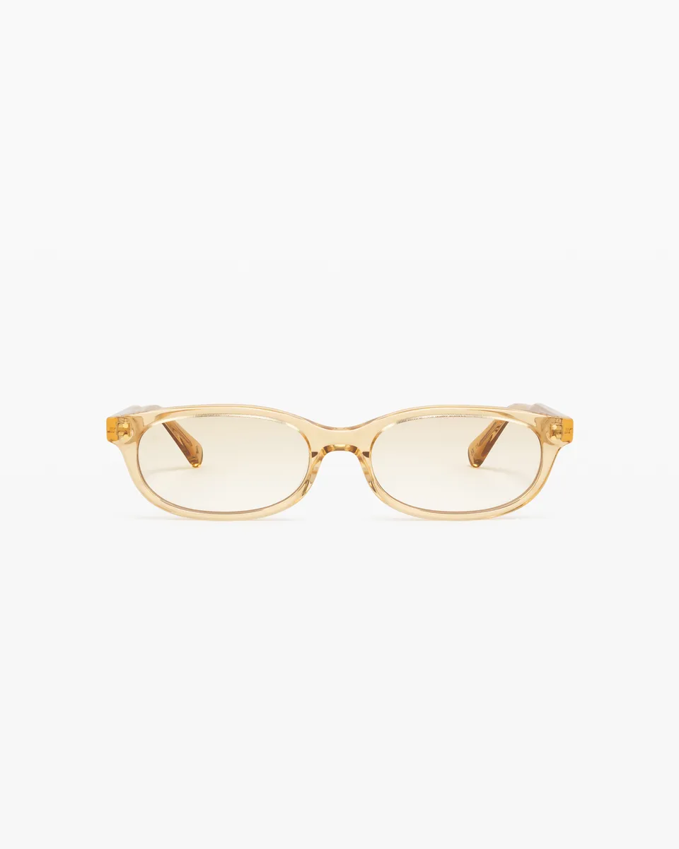 jimmy-fairly-la-honey-lunettes-de-soleil-femme-rectangulaire-jaune image 1