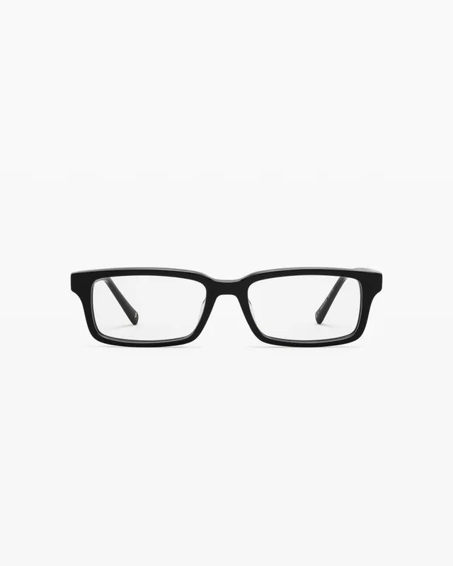 jimmy-fairly-la-kos-lunettes-de-vue-rectangulaires-noires-look-90s image 1