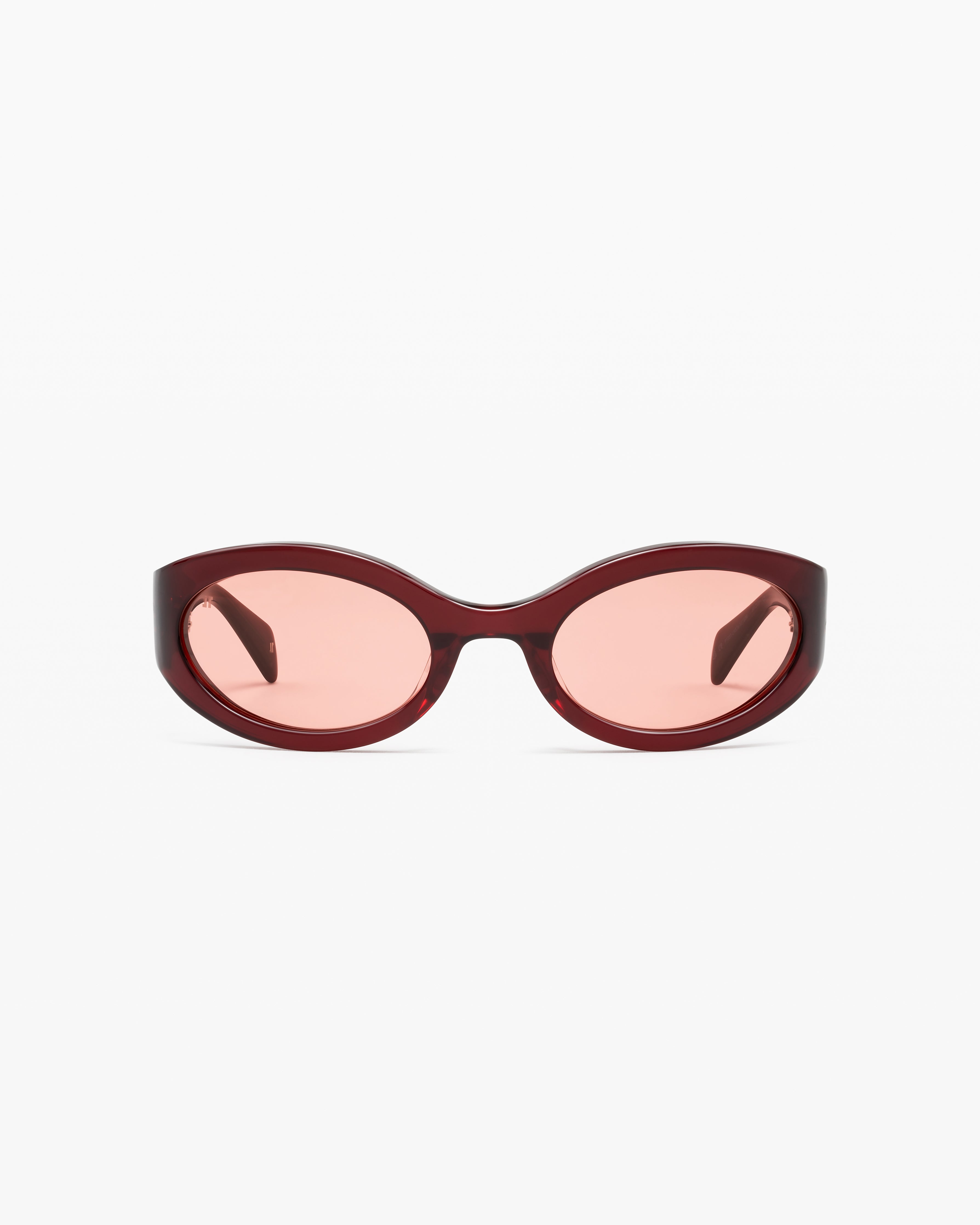 jimmy-fairly-la-clove-jf-colors-lunettes-de-soleil-ovales-rouges-en-ac-tate-verr image 1