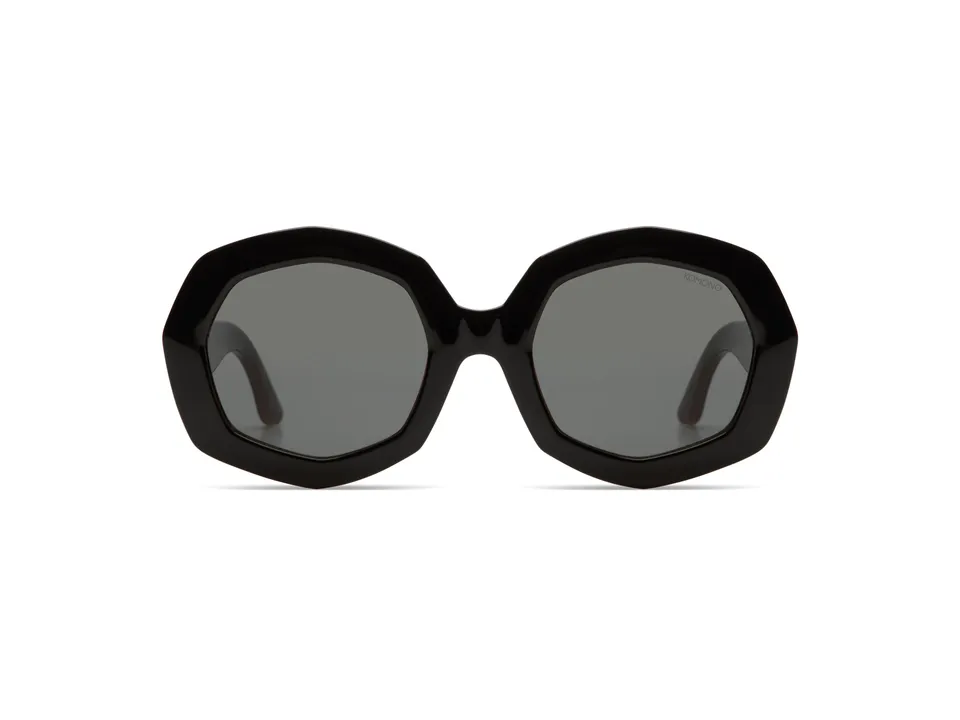 komono-amy-black-tortoise-lunettes-de-soleil-octogonales-bio-nylon image 1