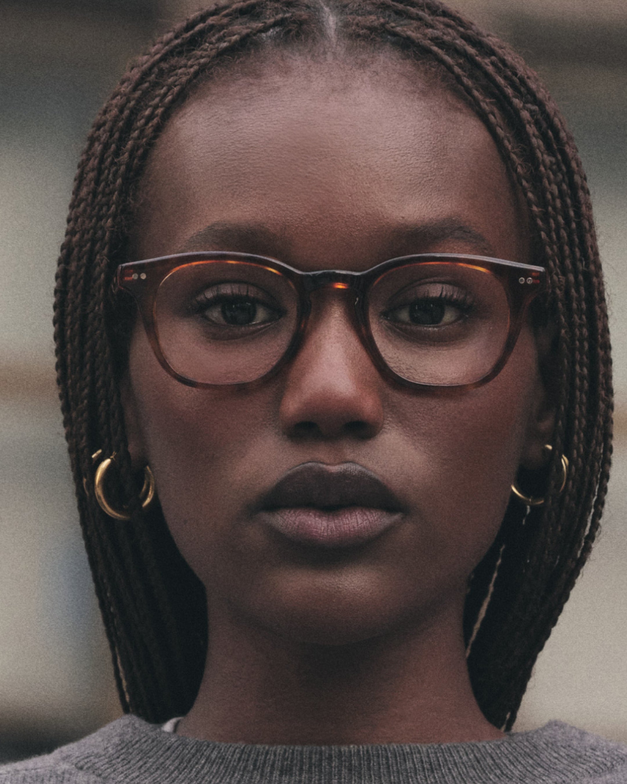 jimmy-fairly-la-navy-lunettes-de-vue-femme-carr-es-en-ac-tate-caille-fonc-verres image 2