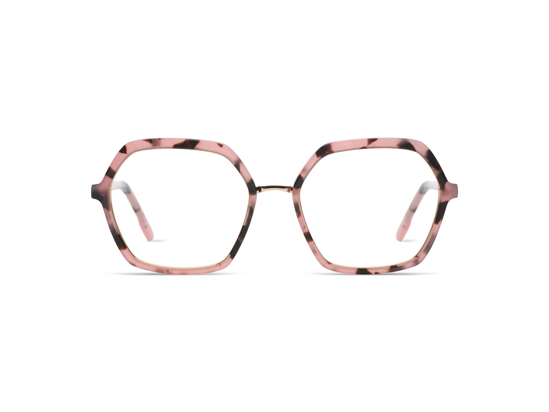 komono-paige-rose-tortoise-lunettes-de-vue-monture-ac-tate-caille-rose image 1