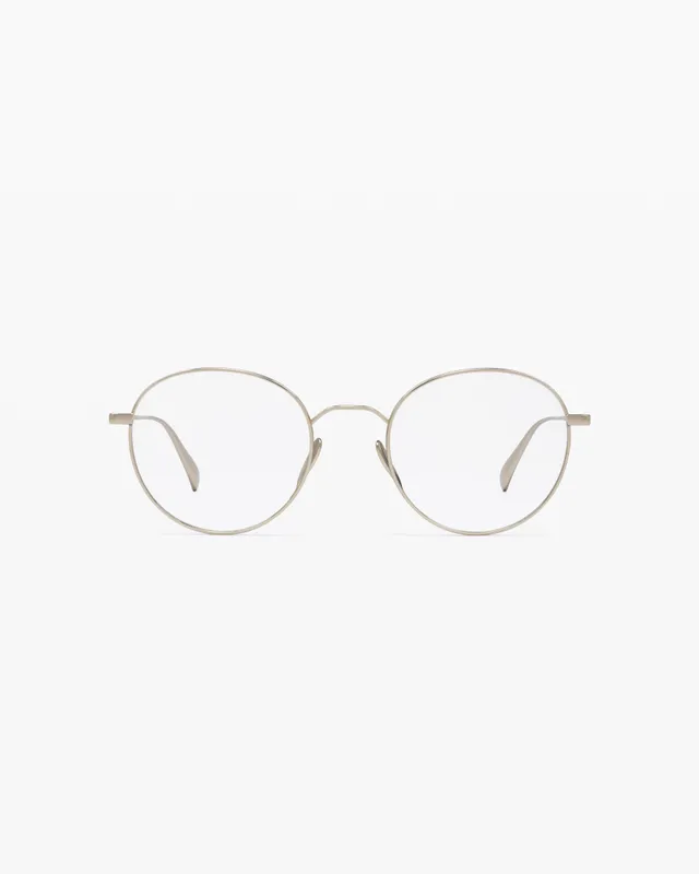 jimmy-fairly-la-benton-lunettes-de-vue-ovales-en-titane-jaune-taille-medium-mixt image 1