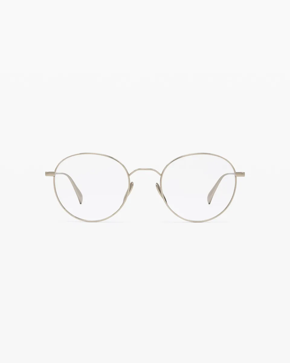 jimmy-fairly-la-benton-lunettes-de-vue-ovales-en-titane-jaune-taille-medium-mixt image 1