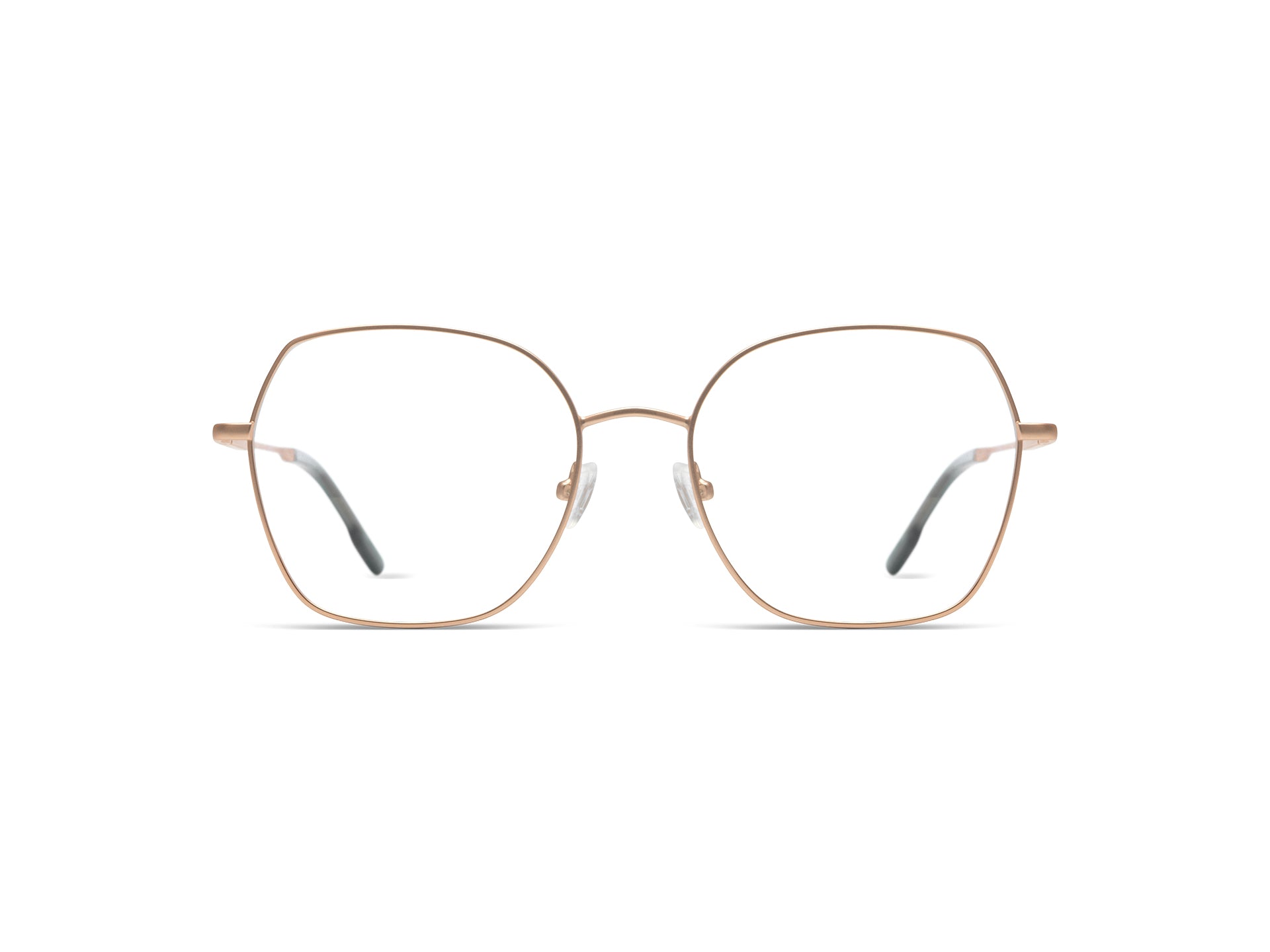 komono-dana-rose-gold-monture-optique-papillon-acier-inoxydable image 1