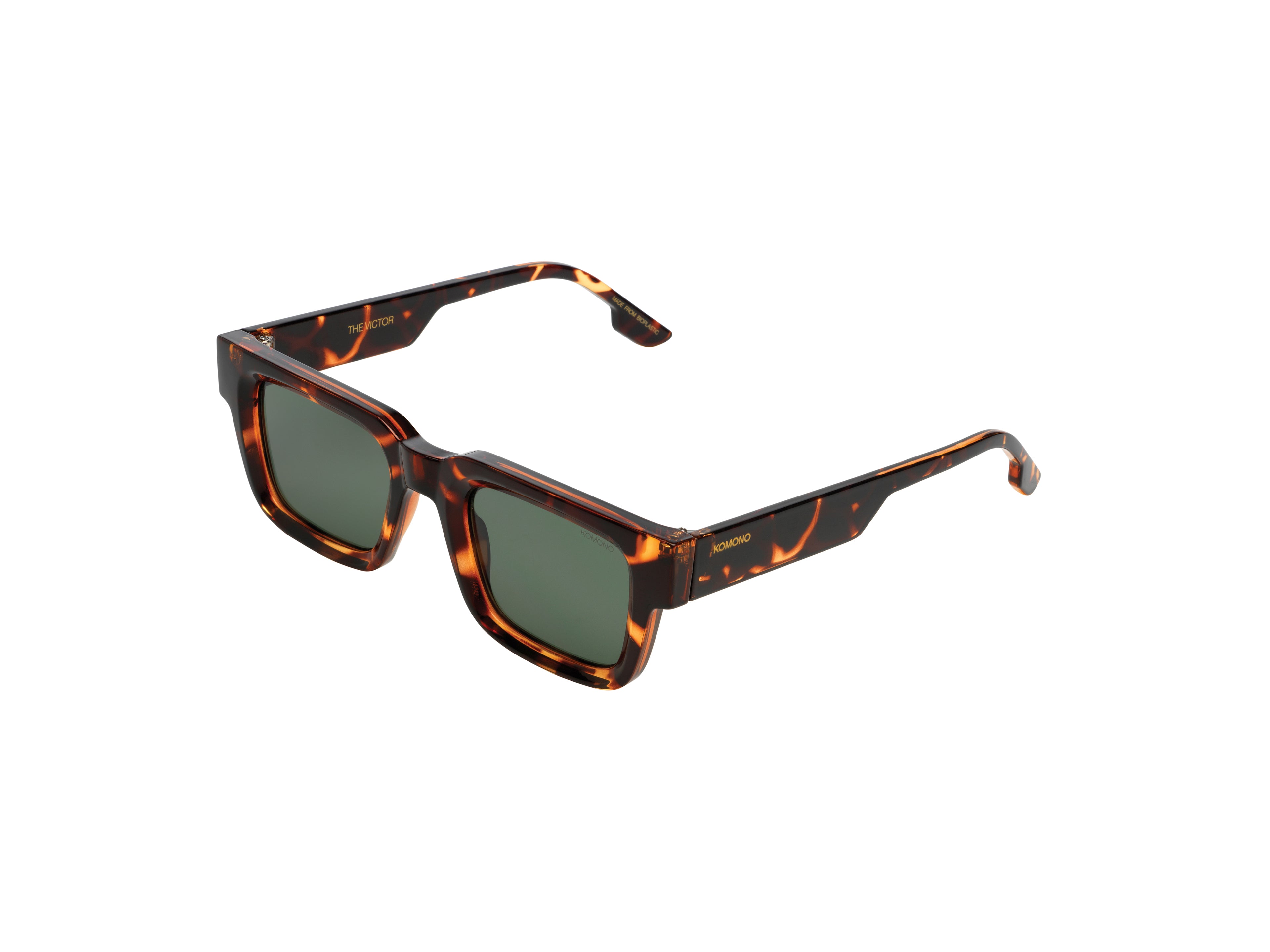 komono-victor-havana-lunettes-de-soleil-rectangulaires-bio-nylon image 2