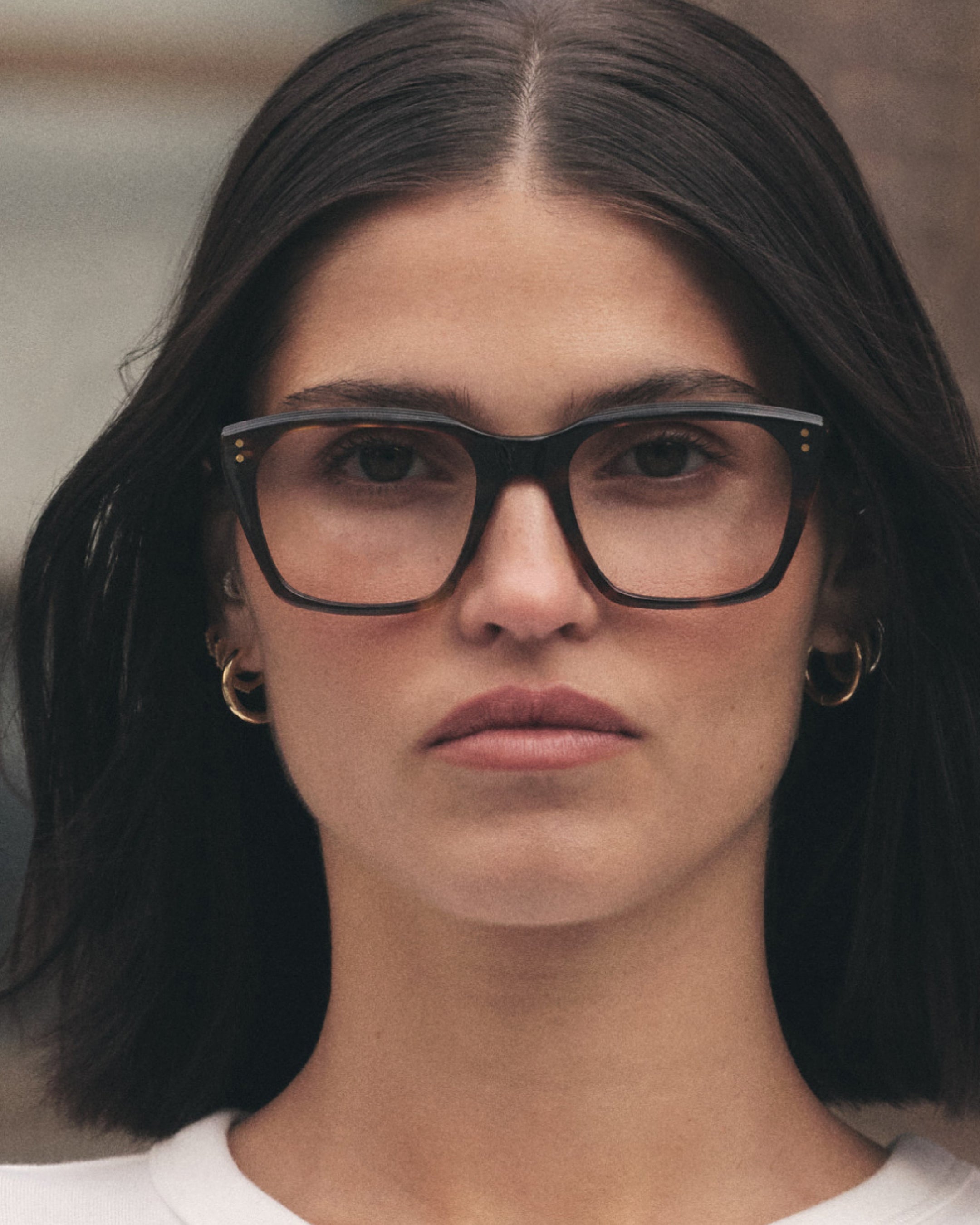 jimmy-fairly-la-melrose-lunettes-de-vue-carr-es-oversize-caille-fonc-e image 4