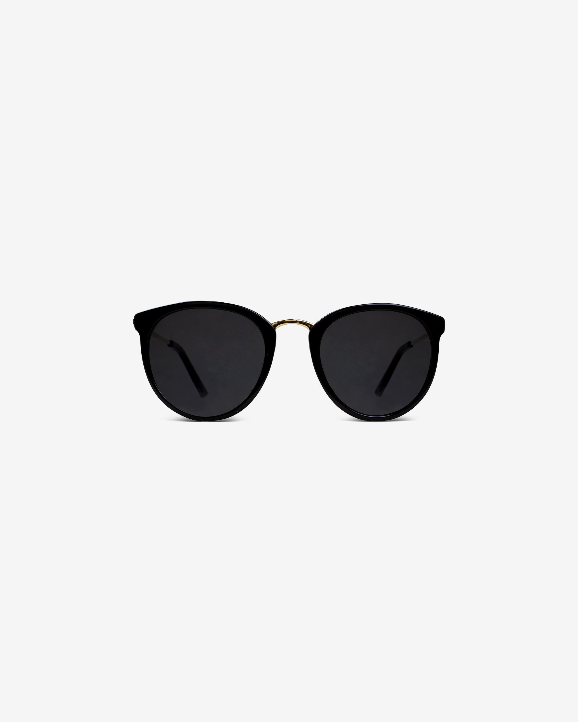 le-petit-lunetier-emma-s-noir-lunettes-de-soleil-rondes-ac-tate-et-m-tal-dor image 1