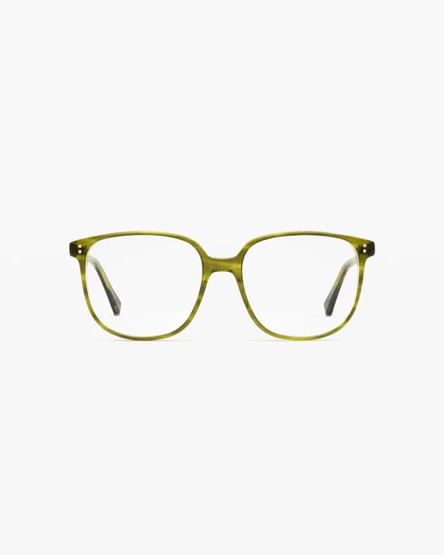 jimmy-fairly-la-clem-lunettes-de-vue-carr-es-oversize-en-ac-tate-vert-pour-femme image 1