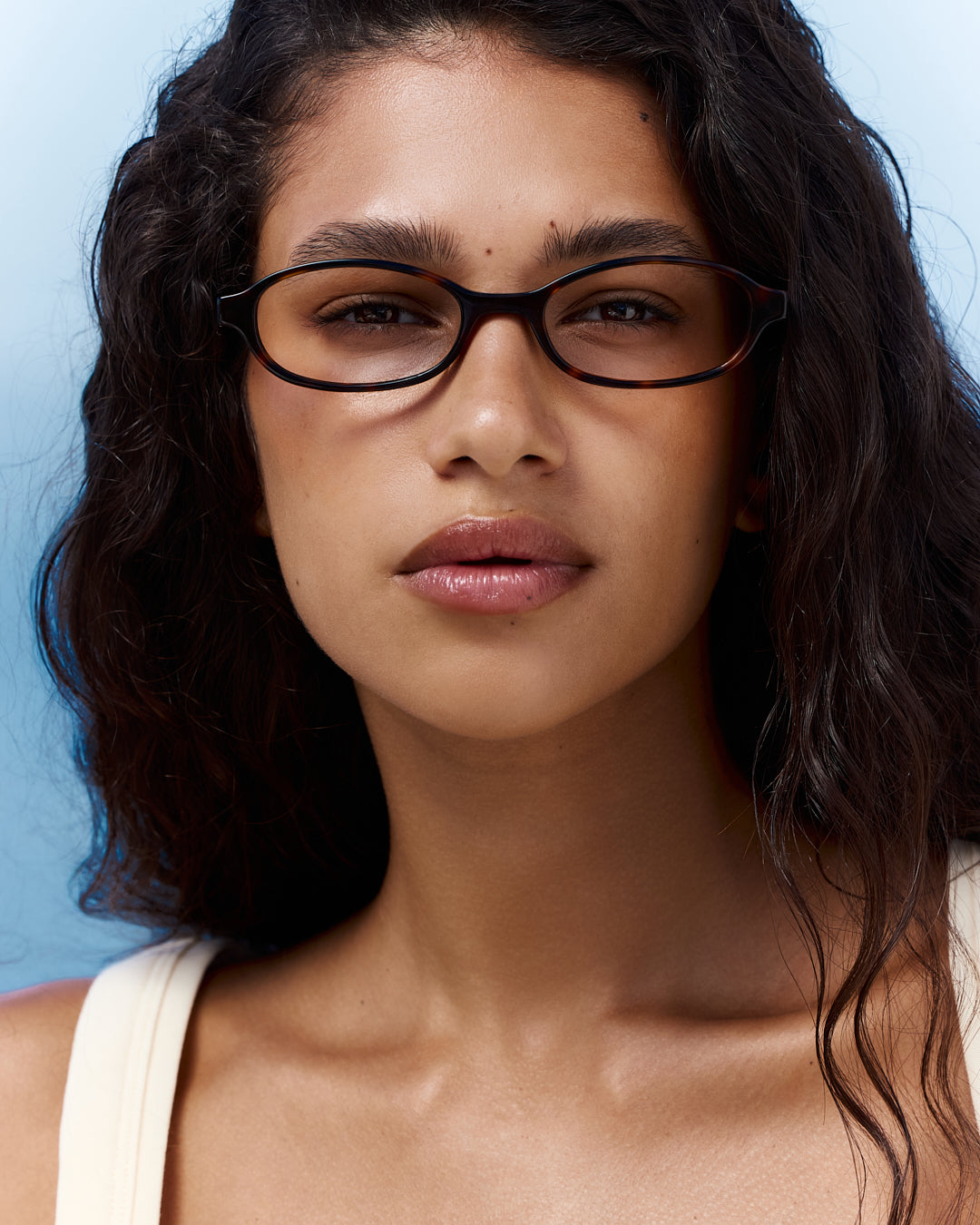 jimmy-fairly-la-kiva-lunettes-de-vue-ovales-en-ac-tate-caille-fonc-e image 2