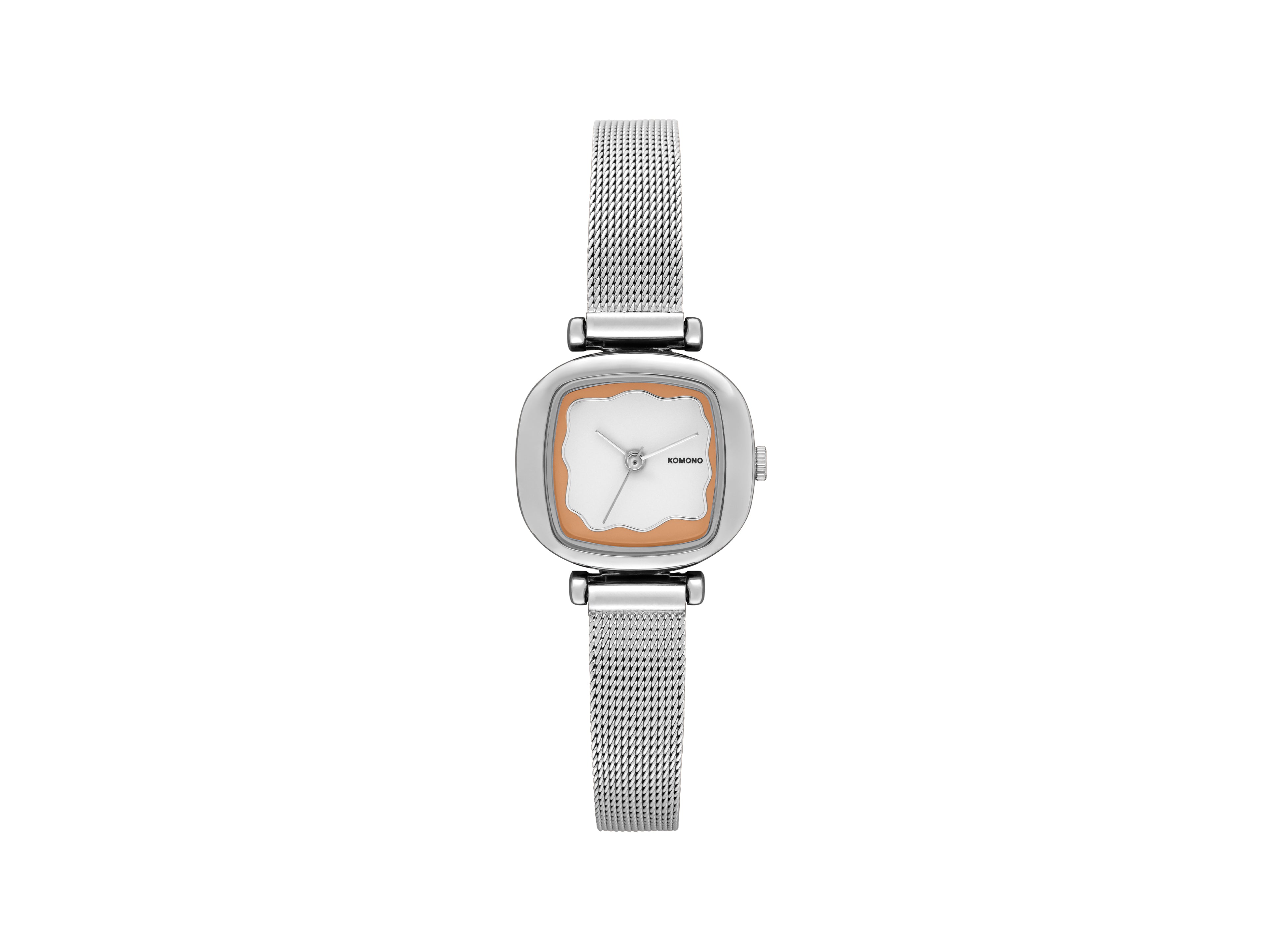 komono-moneypenny-wave-royale-silver-blush-montre image 1
