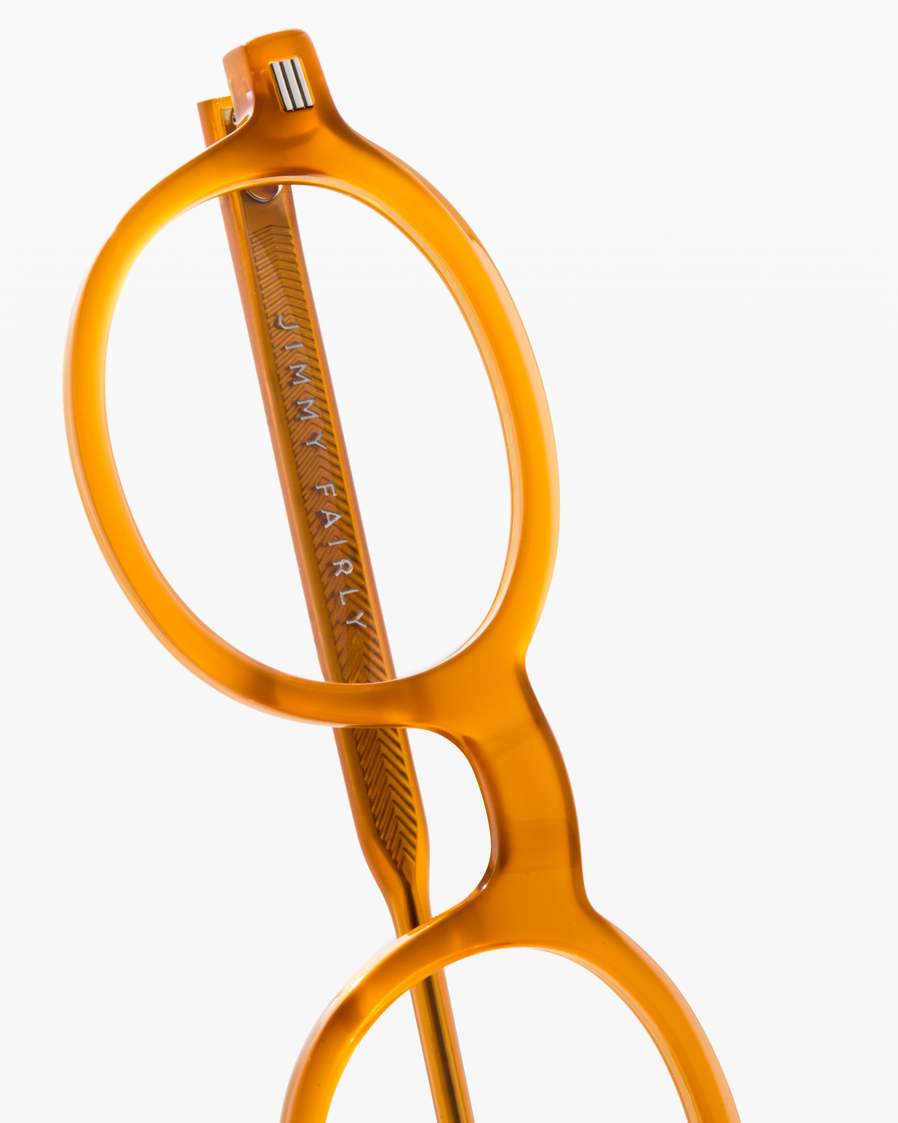 jimmy-fairly-la-alvie-lunettes-optiques-ovales-armature-chevrons image 3