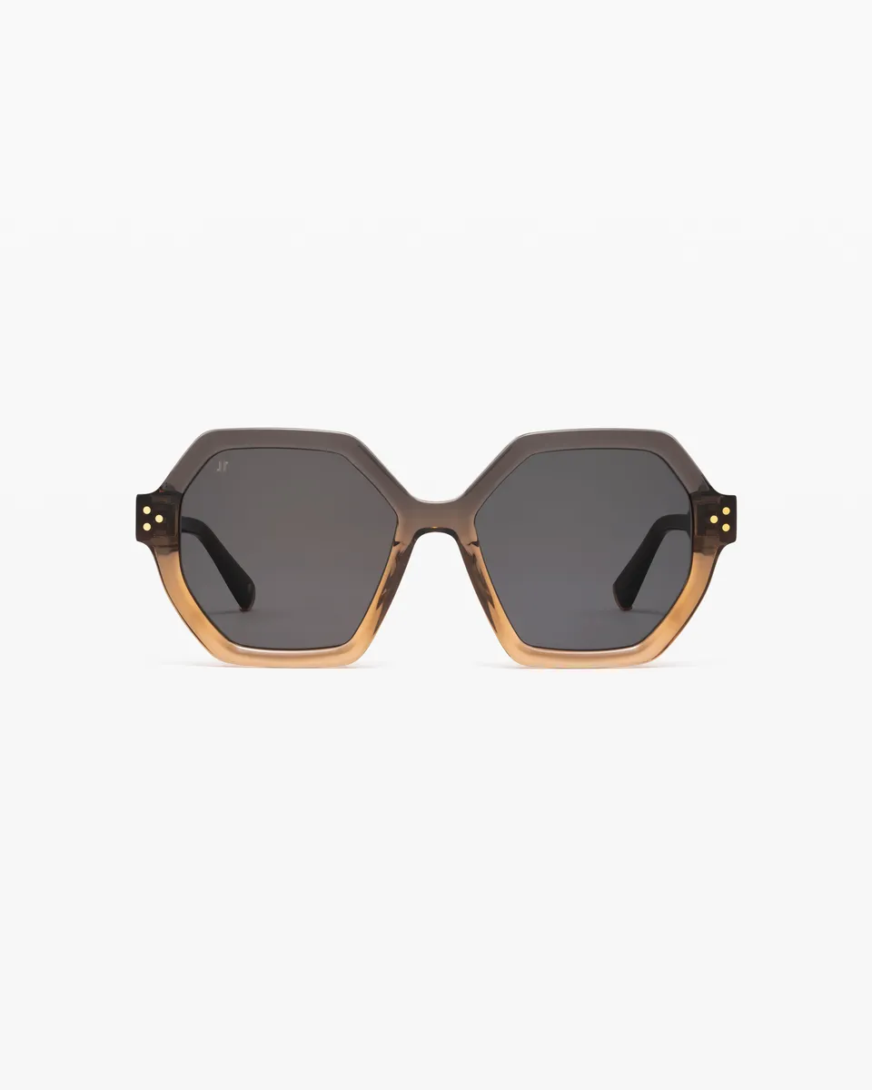 jimmy-fairly-la-calista-lunettes-de-soleil-hexagonales-en-ac-tate-marron-format- image 1