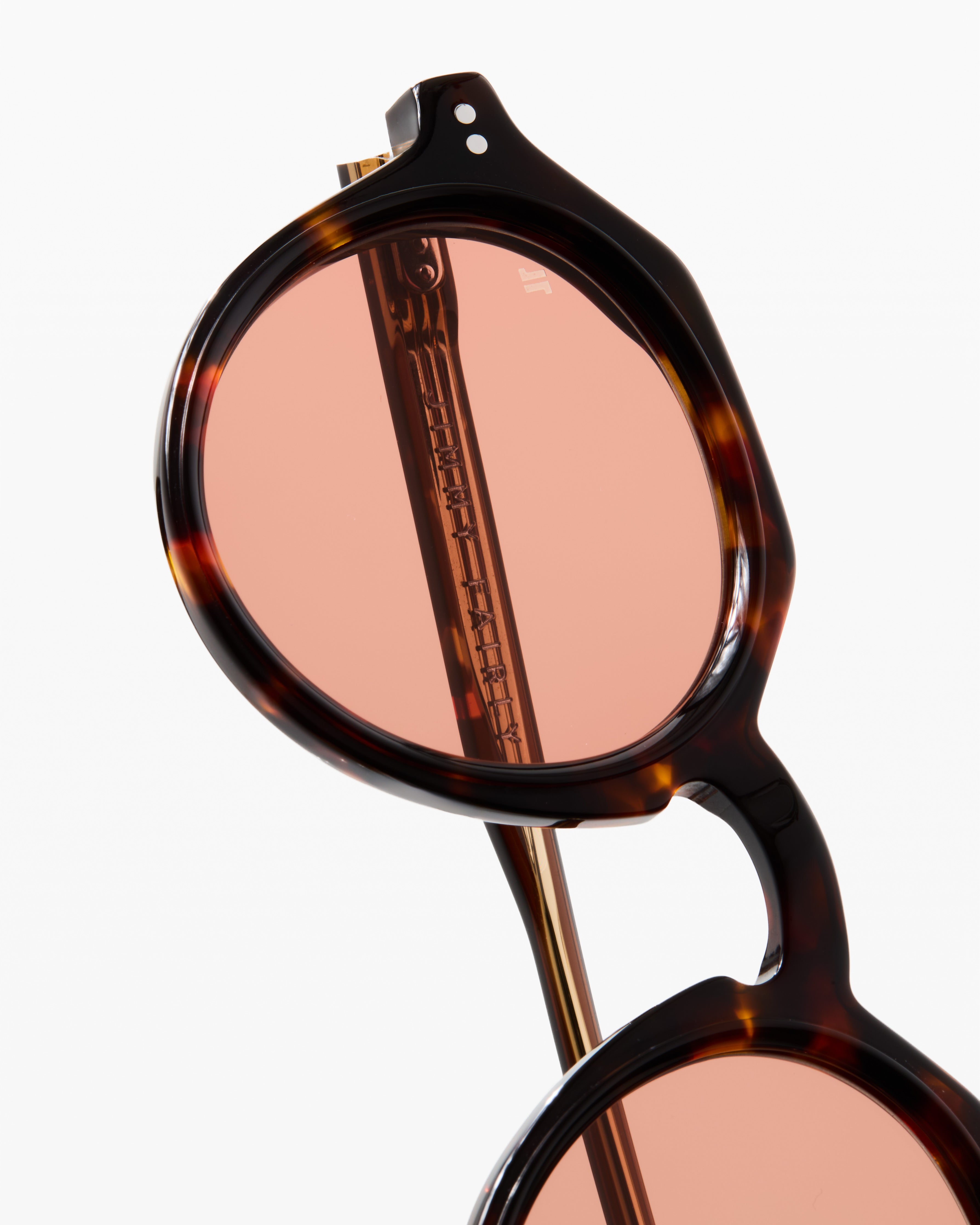 jimmy-fairly-la-santino-lunettes-de-soleil-rondes-en-ac-tate-caille-verres-teint image 5